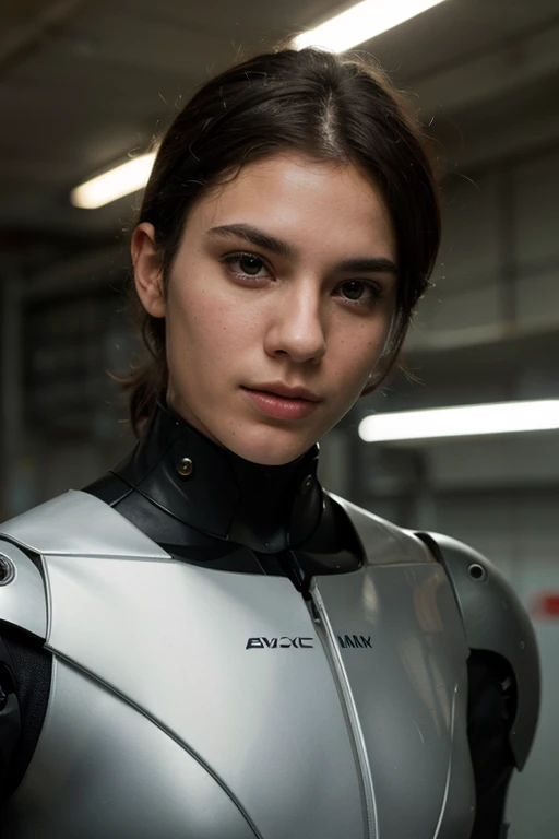 score_9, score_8_up, score_7_up, score_6_up, photorealistic, front view, Robocop, cyborg, 1990 film,