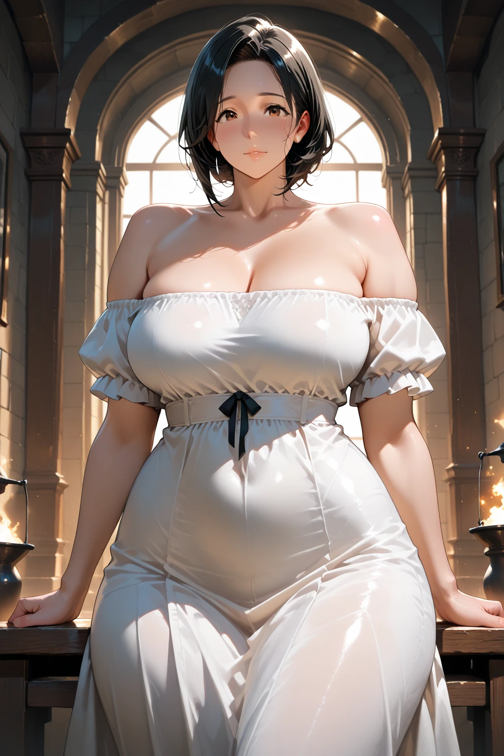 ((tmasterpiece,best qualtiy)),huge tit,Blush, Purple hair, st louis\(luxurious wheels\) \(azur lane\), High- sharpness, HighestQuali, illustratio, cinematric light, ultra - detailed, 详细的脸, (Detailed eyes), best qualtiy, ultra - detailed, tmasterpiece, (详细的脸),big cleavage breasts, hair adornments, 耳Nipple Ring, choker necklace, sportrait, silver lingerie, Clothing that exposes, higher detailed, glowing light eyes, (inns: 1.2), sit on a bed, Sat down, Beds, janelas, nigh sky, The light from the back window is backlighted, llight rays, (hight contrast), (a color),
