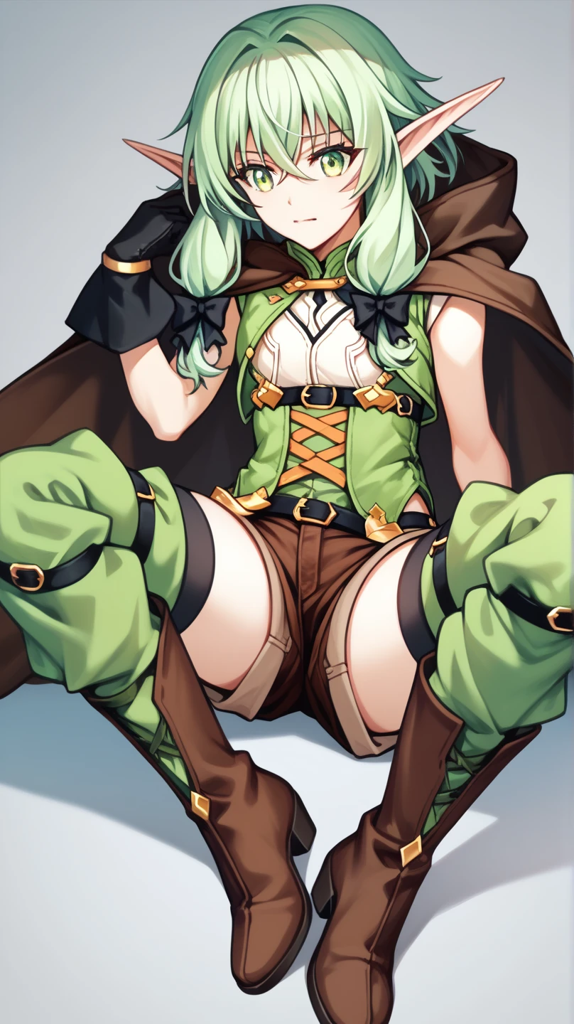 Seductive giantess in a skimpy green outfit, with long auburn hair and emerald eyes, walks through a bustling village. Her towering form crushes everything beneath her feet, and she smirks at the tiny villagers. Her lover, a giant man with dark hair and blue eyes, follows her, both reveling in the destruction. Giantess, Goddess, sexy legs, heels, hot, curvy body, mommy issues, small town, small people, tiny people, macrophilia, perspective from below, high quality, almost naked, mature couple.

