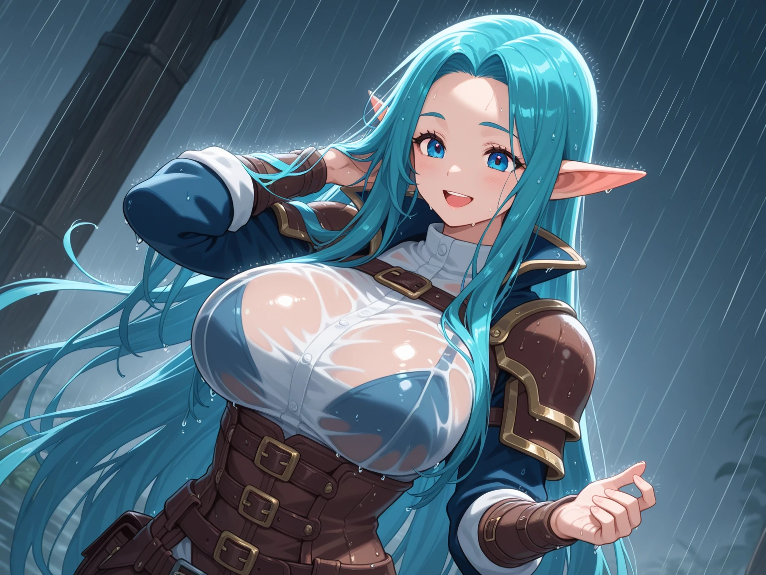 {{{nsfw:1.5}}},{{{breast grab:1.5}}},{{{breast milk:1.5}}},{Highest quality}, {so beautiful}, {Very detailed}, {Best illustrations}, Browsing Caution,(((Goblin Riding, A goblin is riding a 25 year old woman, Grab her head))),Excellent anatomy, masterpiece, Realistic, hyper Realistic, 8K,(((urination))), (((inhibition))),(Cleavage, damaged body, Sweat, Beautiful Face, Mature Woman, Beautiful medium-sized priestess,) ,(handcuffs:1.2),(Dog pretends to sit high, top down:1.3),Fantasy World, Old and dark dungeon ,(((Surrounded by many violent goblins:1.3))),(Chain Leash, Pull the leash,lead:1.2),,From above, Dynamic pose, Dynamic Angle, (((Gorgeous nipple piercings))),((Pointed Chest)),(((Uterus tattoo))),ponytail, Embarrassing, Slight frown, Tears of frustration,