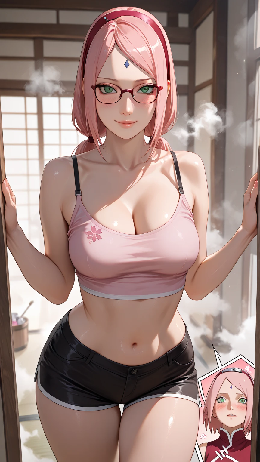 Korean Beautiful Wife, Being in the living room，（（（tmasterpiece）））， （（best qualtiy））， （（intricate detailes））， （（Ultra-realistic realism））， Ridiculous resolution， A MILF， Mature Woman， see -through， ighly detailed， illustratio， 1girll，（（Large breasts））， perfect hand， Detailed finger， Beautiful detailed eyes， Long whitt pink hair， with brown eye， Name badge， （Korean-style virgin-killing sweater costume:1.5）， Maid Neck Ring，耳Nipple Ring， detailedbackground， Bedrooms， perfect  eyes， mesmerizing eyes，cocked ass，Reddened face，(weeping:1.2)，confused eyes，Slightly open mouth, （（（Boldly spread your legs:1.8）））, (((Colossal breasts that are about to burst, Saggy milk, sideboob barbosa,underboob)))
