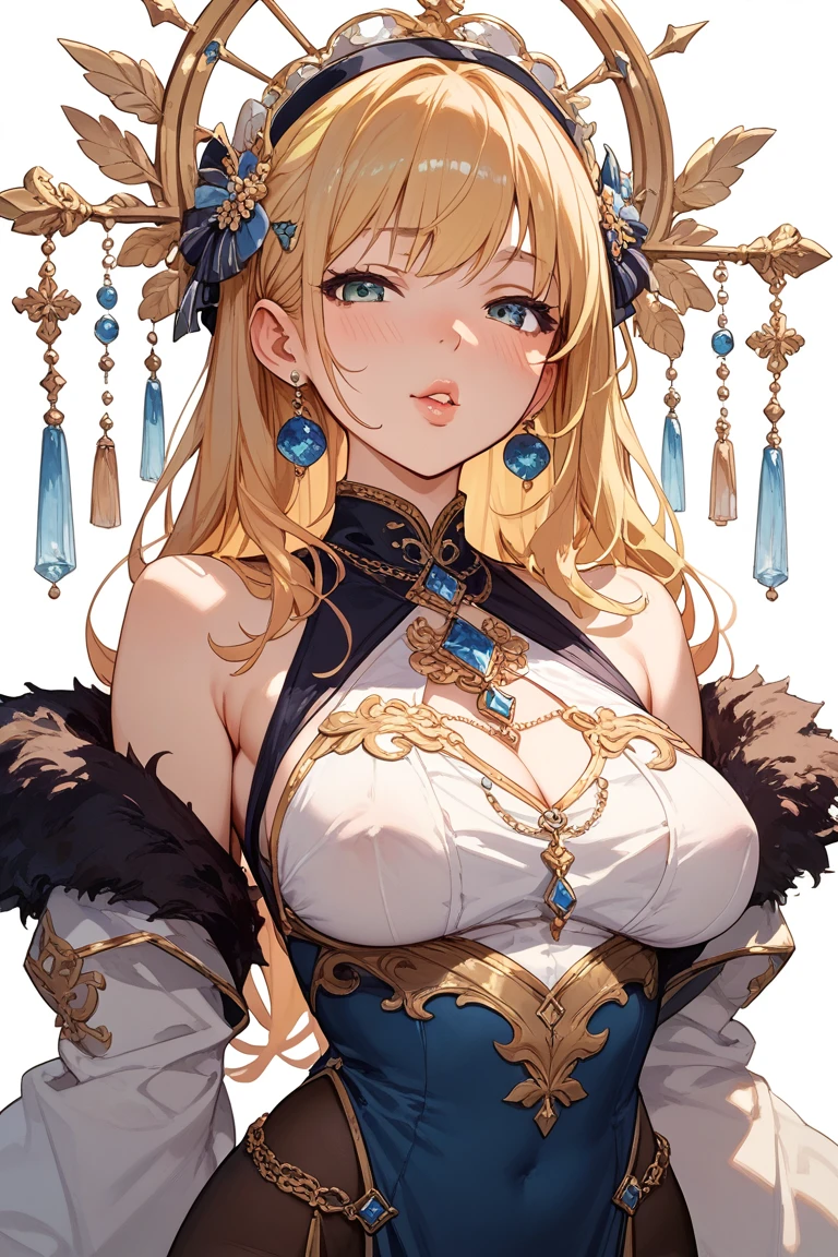 過去最高のmasterpiece、beautiful美しさ, 3D two-dimensional, rich, blonde, skirt, stockings, high heels, star、(Highly detailed CG Unity 8K wallpaper),(masterpiece), (最高quality), (超be familiar with), (best work),(best shadow), (sharp eyeliner, eye shadow, fine eye:1.1), (超High resolution,realistic,最高quality,realistic),(8K,RAW photo,最高quality,star),mature woman、sensual curves、huge breasts、thighs、bubble、お尻のmasterpiece, 最高quality, 超be familiar with, full body shot, mature woman, beautiful mature woman, nightgown and underwear, enchanting smile, thick lips, Chubby lips, blush, looking at the viewer, provocative expression, beautifulhair型, cleavage, Plump、curvy hips、attractive face、sexy lingerie、an inviting gaze、Expression of emotions、Lewd underwear、(((erotic see-through lingerie set)))、Standing position、gorgeous accessories 、big breastsの女性, bare shoulders, 金色のhair, colored feather, metal ornaments, colored flowers, particle, light, (masterpiece, 最高quality, 最高quality, official art, beautiful and aesthetic:1.2), (1 girl:1.5), 非常にbe familiar with,(fractal art:1.1),(colorful:1.1)、(flowers:1.3),most detailed,(zentangle:1.2), (dynamic pose), (abstract background:1.3), (shiny skin), (lots of colors :1.4), ,(earrings:1.4), (feather:1.4),masterpiece, 最高quality, 超be familiar with, 30~40 years, full body shot, beautiful 、さまざまなhair型，gold headband，plump breasts，beautiful，greek clothing，Tulle covers the breasts，perfectly proportioned, detailed clothing details,marble，god statue，cinematic lighting, film grain, 8K, masterpiece, 超be familiar with, high detail, 高quality, High resolution,(((NSFW:1.2)))、exposed chest、Openwork decoration，(((see through dress)))、(((解剖学的に正しいbody))) , 最高quality, 超be familiar with, (((Lewd underwear)))、raise your butt, from below, (((R-18)))、thighs, big breasts, Are standing, cowboy shot, blush, (((1 girl))), (masterpiece:1.3), (High resolution), (8K), (非常にbe familiar with), perfect face, Nice eye and face, (((最高quality))), (超be familiar with), detailed face and eye, (alone), beautifuleye,(((sexy pose)))、(((整ったbig breasts)))、((beautiful eye))、luxury、(((超High resolution)))、(((detailed description)))、(((ぽっちゃりbody型)))、(((解剖学的構造に一致したbodyの部位)))、beautiful長いまつ毛、バランスのとれたbody型,2 feet、Just the right size for your legs and arms、Fishnet tights、glamorous、(((Clear white and black eye)))、lipstick、Sparkling、(Undistorted face, eye, body)、jewelry、gem、(長くカールしたbeautifulまつ毛)、(((バランス良いbeautiful胸)))、(transparent, Exquisite skin:1.2)、(((完璧なglamorousボディー)))、actress face、Super beautiful、Cute smile、Healing beauty、Flower shower、完璧なeye、realistic depiction、Super sexy、glossy、Glamorous、double eyelids、Good dark makeup、makeup、ぼやけていないeye , expensive_quality, expensive_solve, masterpiece*I wore, whitespace, colorful, 1 girl, alone, white_hair, prism hair, [pink|green] eye, gradient eye, multicolored eye, shine eye, shine, Sparkling, shine white particles, Alone、one shot、adorable、Plump、Glossy and exquisite skin、はっきりしたeye鼻立ち、realistic eyes、whiteい肌, real human skin, (be familiar with), oval face, pore,  (8K, Raw photo, realistic: 1.4), one girl,  (Gentle and Goddess-like Eyes) happiness: 1.2), (lip gloss, eyelash, gross face, 最高quality, 超High resolution, wide lighting, natural shading)