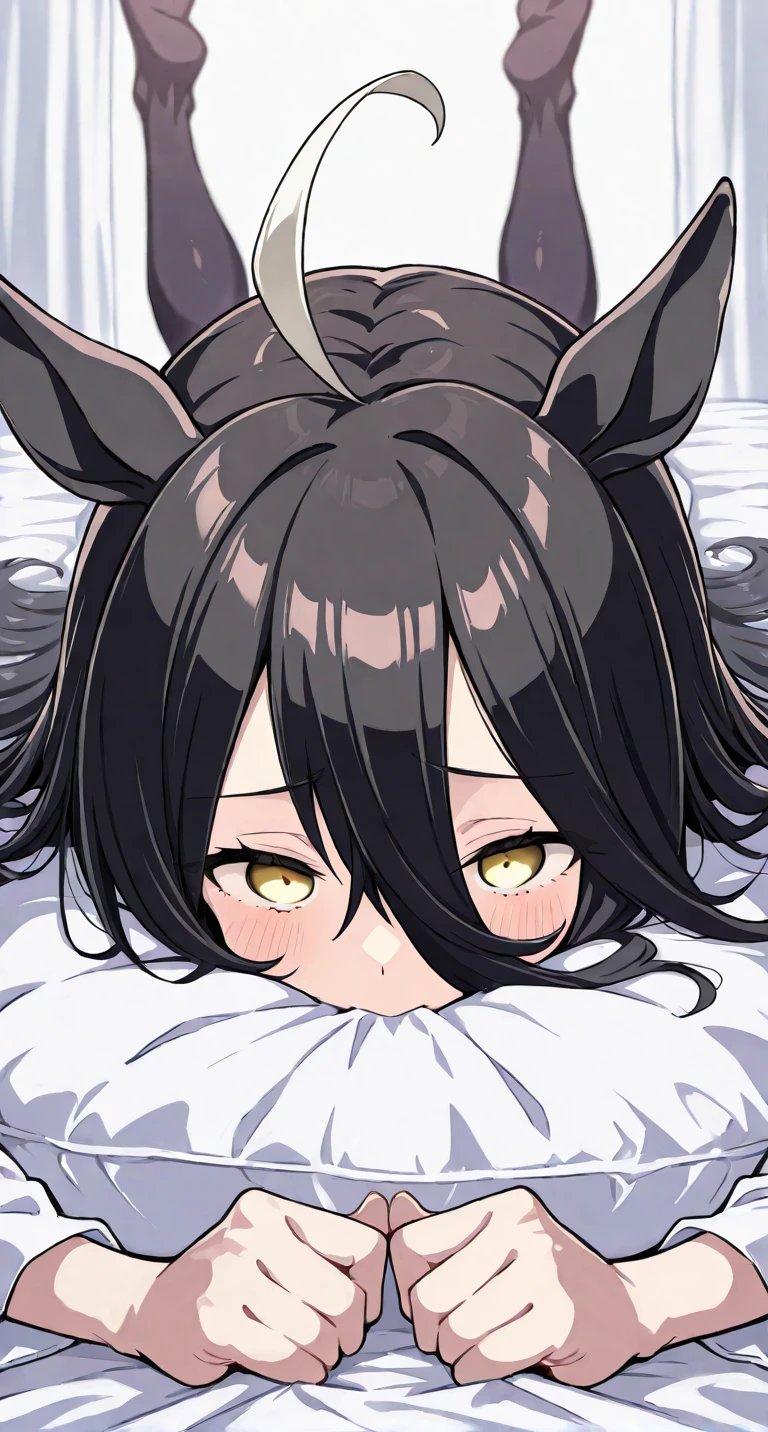 best qualityer, work of art, portraite, 1 girl, Enemy Astra, dark-skinned woman, Bblack hair, pretty long hair, yellow eyes, girl in white cat costume, Heart, Tape, two tails, へそ, orgasming, body hair, darkskin, cat face cutout, medium cluster bomb, SOM, SOM, sex, whole body, breasts big