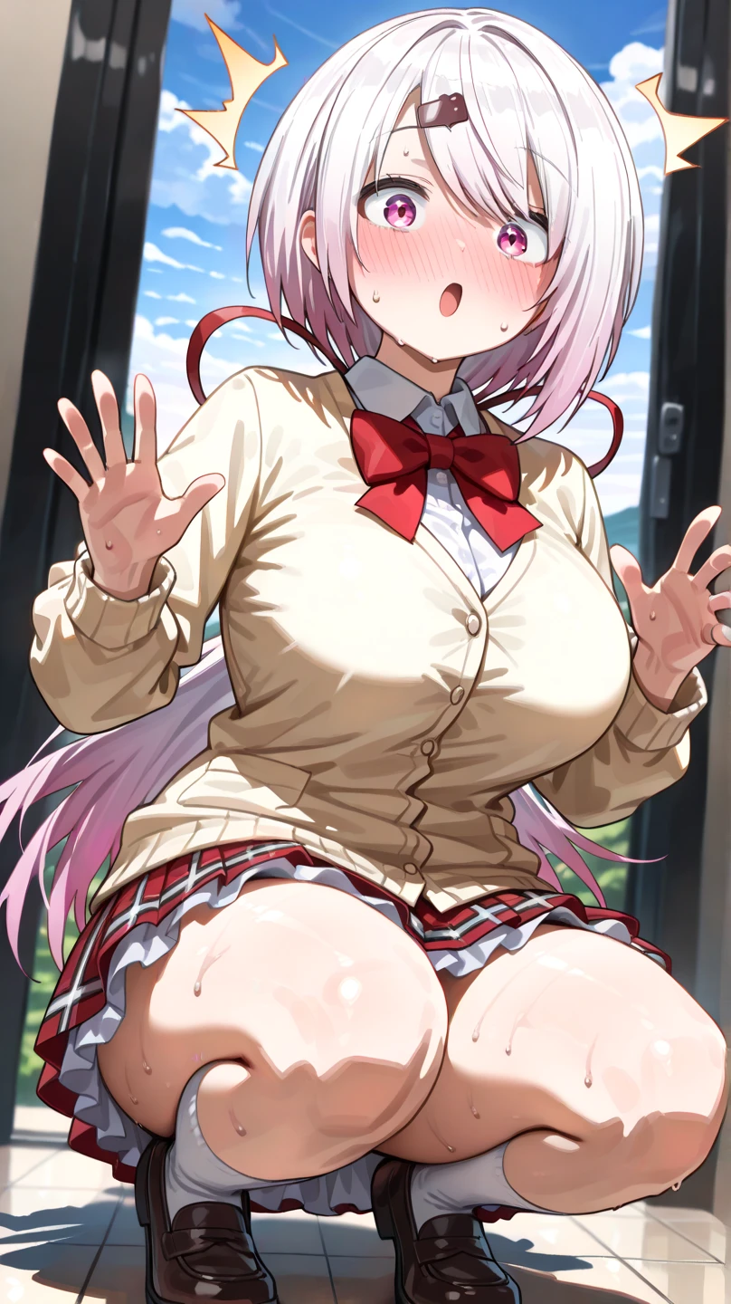 (8K、Highest image quality、highest quality、masterpiece)、detailed face、((1 baby girl)),milk maid braid hair、long hair、blunt bangs、evil smile、((grin))、((huge breasts))、((see through camisole))、red school bag,minimum skirt、((micro pleated skirt))、((micro mini skirt lift)、cowboy shot、((in the car)),((see through)),((nipples)),((nipples visible)),((sit on seat)),((spread legs)),((sweaty)),((show off erectile penis)),((((futanari girl)))),(((futanari loli))),(futa loli girl),hand to own penis,grab the own penis,hand to penis,touch the own penis,tekoki,Exposure,cum,penis into own hand,hand to the penis,grab own penis,Handjob,cum,semen,sperm,bukkake,cum on face,((penis ejaculates semen)),(((ejaculates semen))),school backpack,(((cumming on face))),((cum on face)),(Futanari),(masturbation),(((futanari masturbation))),loli,,Oppai,