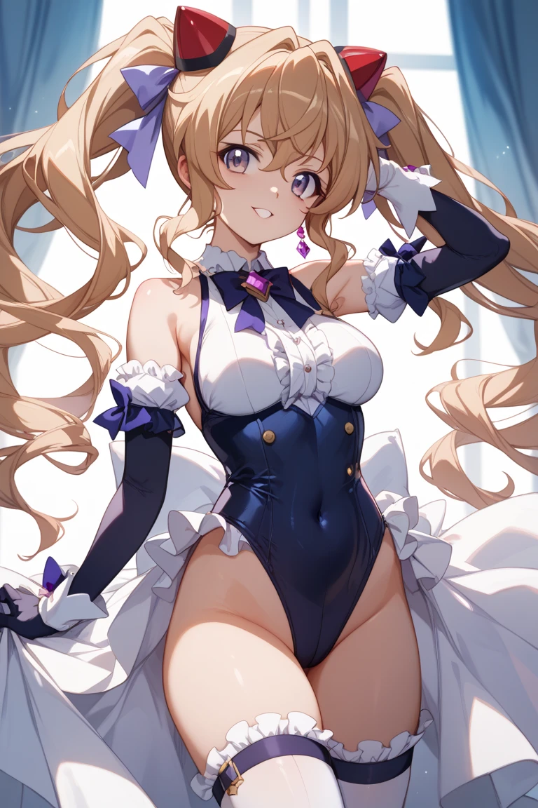 masterpiece, highest quality, close, Face shot, \(Umamusume\),((Purple Bunny Girl))、sit、Leg spread、semen、Mansuji、On the bed、Low - Angle、(((Big Breasts)))、Nightclub、Embarrassed、1st from the bottom.3