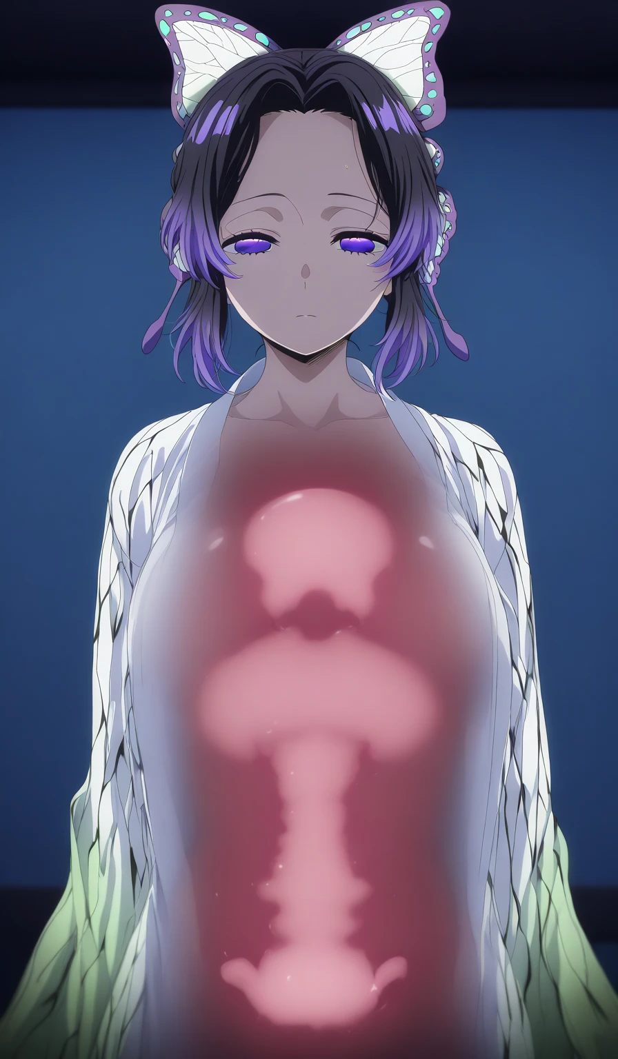 Frisk little shota cuntboy , boy with pussy,  almost naked, wearing thong,  hipdips, curves, pectorals, fit body, glowing eyes, offering pussy 