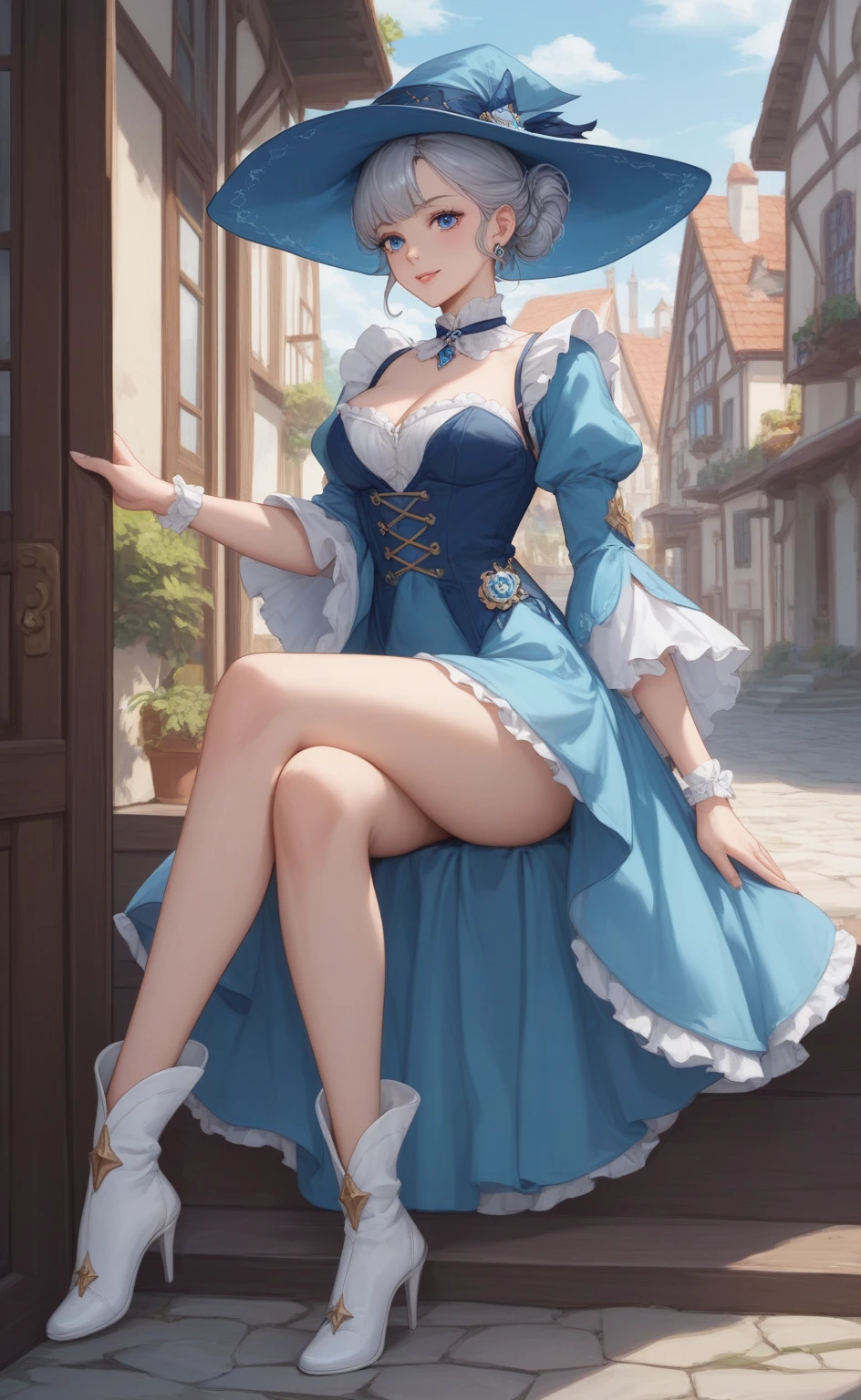(Masterpiece, Best quality, Ultra-detailed, A high resolution), Perfect face, side-lighting, Glossy glossy skin, 裸露的女， street, Peeing in the wild，splits legs ，Masturbation，with no underpants，Revelation，legs separated， Lateral breast exposure， Chest exposure， Scratches， Vaginal opening， Revelation ，Vaginal opening， legs separated，Scratches，with no underpants，Revelation，The vaginal opening is exposed，Vaginal opening valgus，Scratches，Masturbation，masturbated，
eBlue eyes , High heels， hair adornments, bangs, Light blue hair, Butterfly hair ornaments, Kamisato, Kamiasto ayaka \(heytea\),