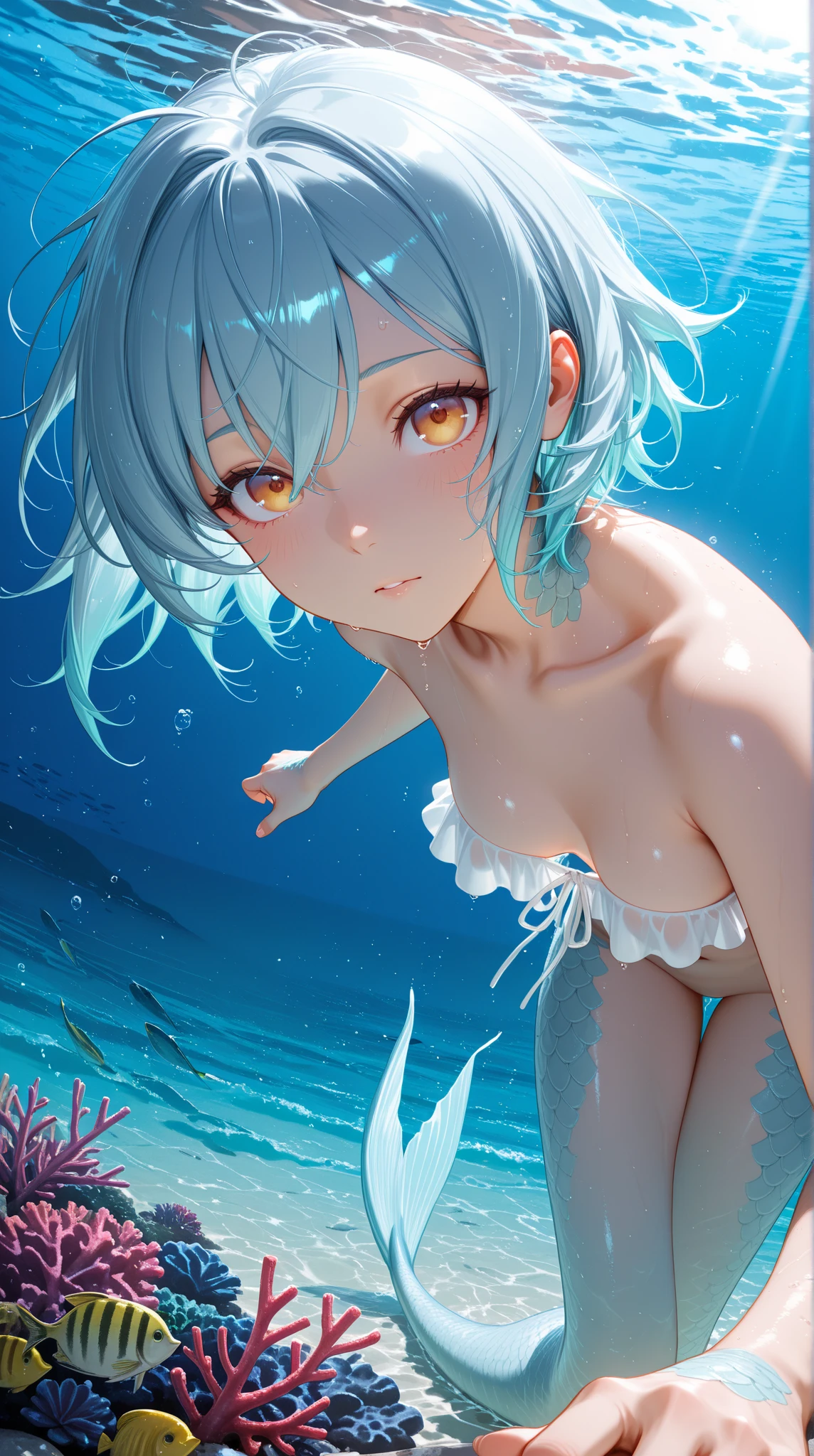 girl, sinon, (((naked))), gigantic breasts, Erect nipples, pubic hair, 40 years old,short hair
 ((White liquid dripping from the crotch)), At the beach at night,　 Put your arms behind your head,My crotch is wet,((On all fours,Back view)) (masterpiece:1.2), High resolution, Highest quality, 8K,