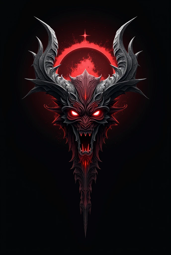 (logo design) evil logo, a sexual striking red handcuff, adorned with sharp, menacing demon horns, and a sinuous chain tail extending from the base, dynamic and bold, emphasizing a dark theme, glossy finish, high-resolution, creating an impression of malevolence and power. No background.