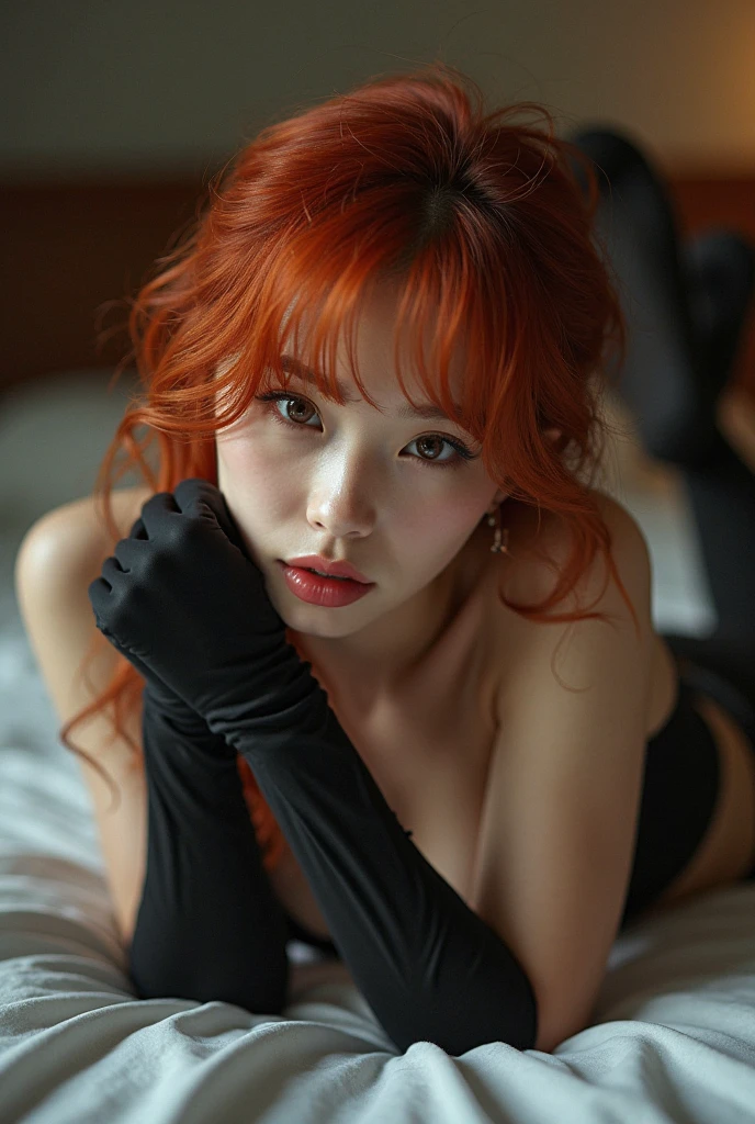Red Hair, Sexy, Submission, Dark Romantic, Night, Dinner, Candles, High Details, Ultra HD, 4K