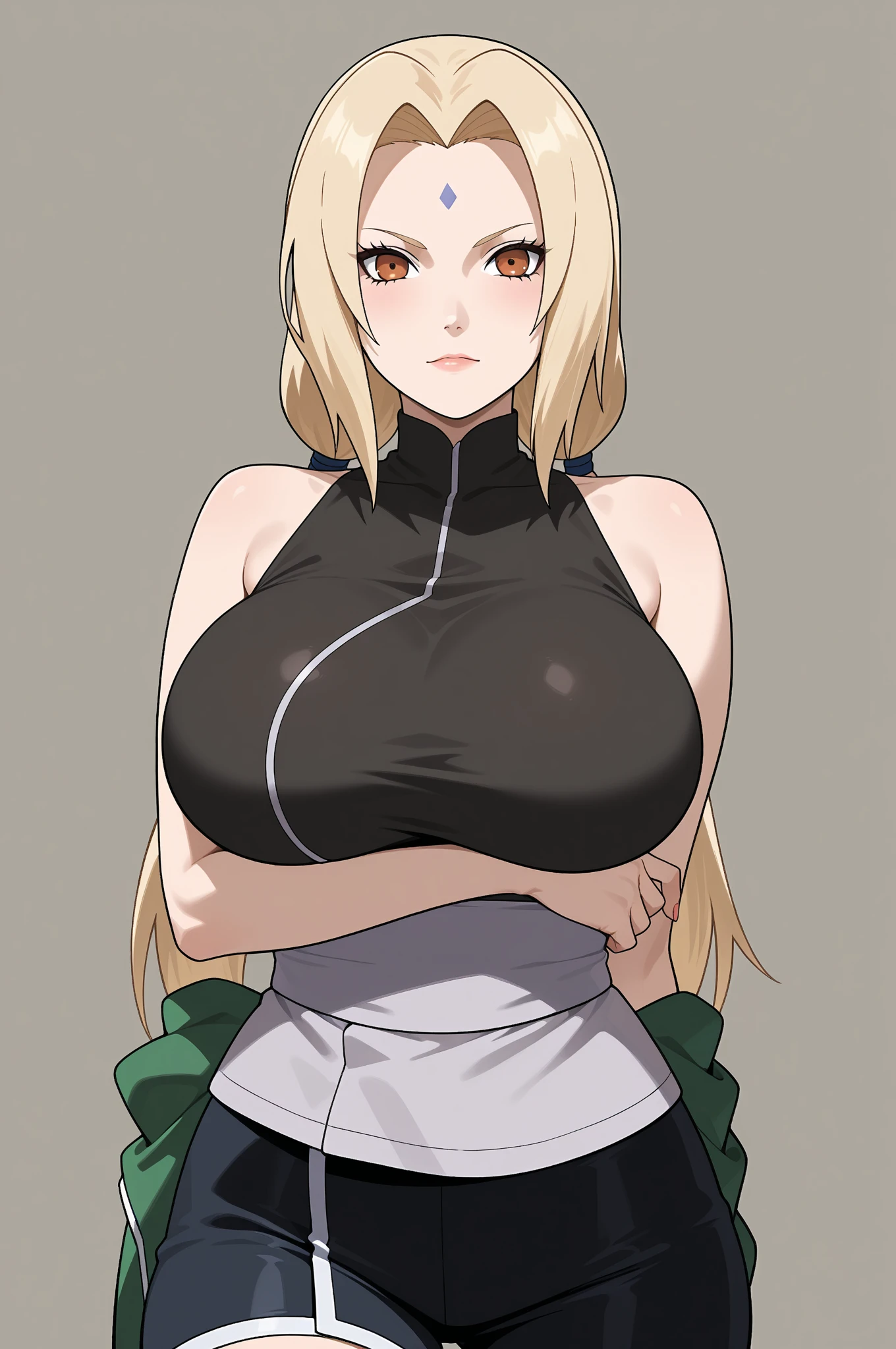 Tsunade nude show boob with suite who is 5th hokakage in Naruto