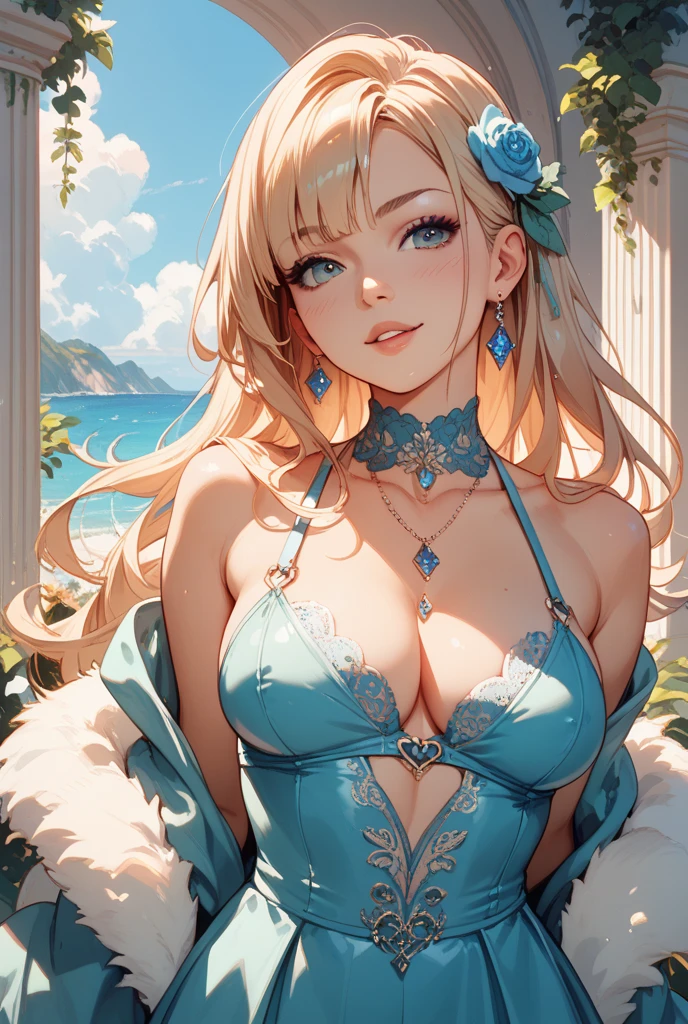 (there's several people in gorgeous bluelagoon spa resort, outside, open sky :1.5),(moonlight:1.2),
BREAK
nsfw:1.6, body has two arms, two legs and one head, (Each hand and toe have a thumb and four fingers),Top quality:1.2, best quality:1.6, ultra high resolution, masterpiece:1.5 ,4K, 8K, 32K, detailed lighting, shaders, perfect anatomy, perfect proportions, highly detailed, ultra detailed, super detailed:1.2, perfect eyes, perfect face, very delicate and beautiful, illustration, sharp focus, very beautiful and detailed anime face, very detailed eyes, cute:1.4, impressionistic:1.2, blurred background, accurate depiction of arms and hands:1.4, accurate depiction of foot:1.4, Accurate human skeleton drawing:1.4, Anatomically correct human body:1.4,sexually attractive body:1.2,
BREAK
(Gorgeous young white girl),(beautiful blue-green eyes:1.3),(Perfect proportions:1.5),(thin waist:1.2),(slender body:1.4),(beautiful big breast:1.2),(pink small nipples:0.3 ),(beautiful buttocks:1.2),(trimmed pubic hair:1.2),
BREAK
(Beautiful pale white blonde hair:1.4),(straight long hair:1.5),(bangs swept to the side and showing forehead:1.4),
BREAK
(Happy smile:1.2), (embarrassed:0.6),(natural makeup),(perfect beautiful face:1.2),(perfect white tooth),
BREAK
(Bottomless:1.7) ,( very realistic depiction of skin texture:1.4),(pale skin:1.3),
BREAK
(Wet tight t-shirt with corporate logo on it:0.6),(bust up shot:1.2), (profile:0.5),(from high above:0.8),BREAK (white choker:1.3),(necklace, bresslet :1.3),
BREAK
(Perfect hands and fingers),(perfect white balance),(perfect contrast:1.3),(dark lighting:1.2),(professional photographer:1.2),