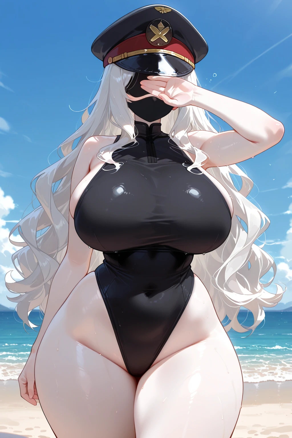 1female,35yo,mature,Bigchest,Big breasts Thin waist,long leges, 独奏,(Background with:the sea,warships,volcanoes,lotuses,exteriors,) She has long pink hair,Stand on a warship,Sweat profusely,drenched all over the body,seen from the front, hair straight, mostly cloudy sky,(((tmasterpiece),(Very detailed CG unity 8K wallpaper),best qualtiy,cinmatic lighting,detailed back ground,beatiful detailed eyes,Bright pupils,Blue eyes,(Very fine and beautiful),(Beautiful and detailed eye description),ultra - detailed,tmasterpiece,)),facing at camera,A high resolution,ultra - detailed),revealing breasts,Bare genitalia, Bulge,legs are open,Raised sexy,Camel toes,Flushed complexion,Smile,Desire for dissatisfaction,frontage,elementary student,Sailor's cap(Wearing:Sailor uniform,Black tights,Bare genitalia,Bare breasts,nakeness)