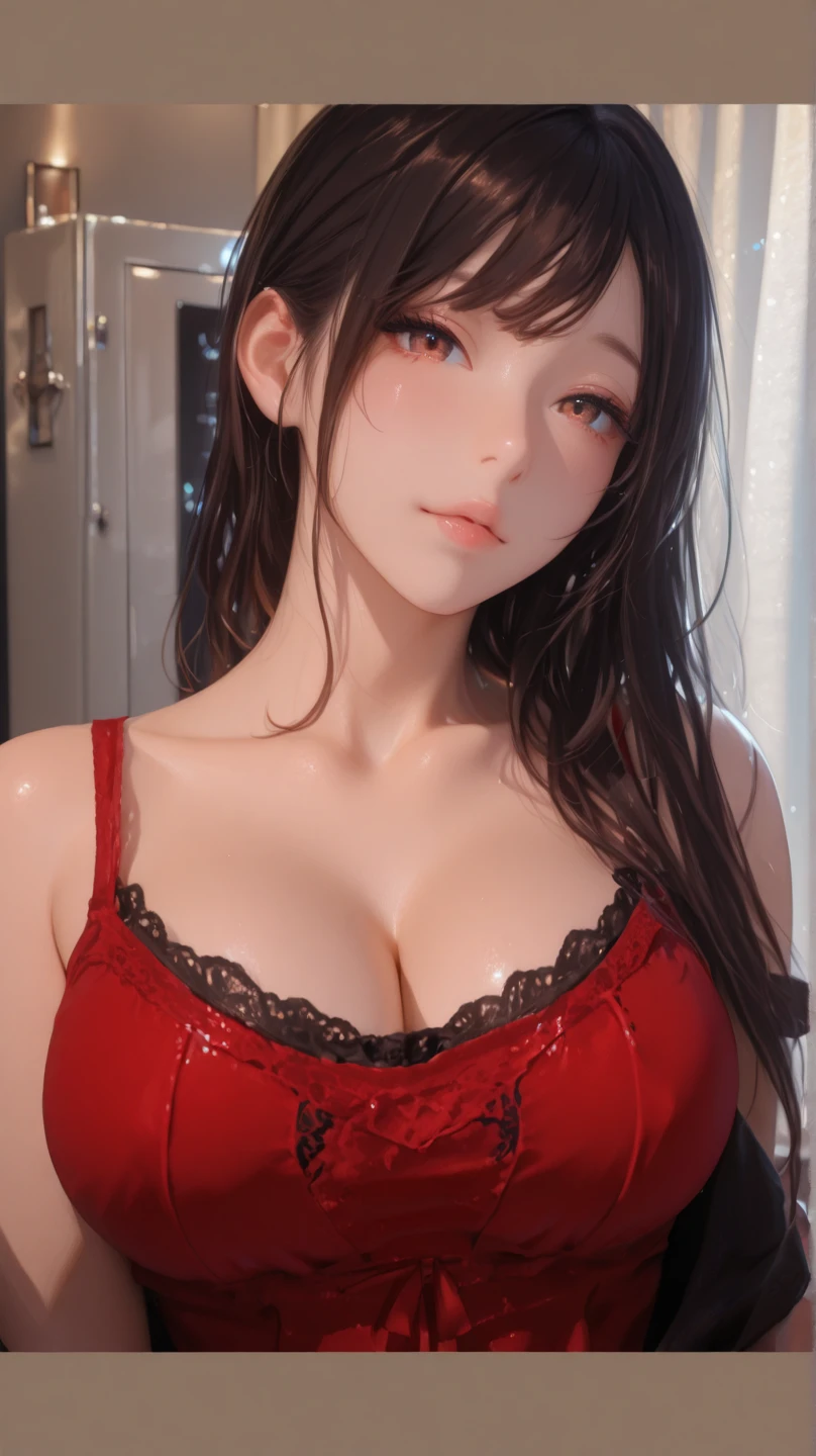 ((highest quality)),(Ultra-high resolution),(Very detailed),(Detailed Description),((The best CG)),(A masterpiece),Ultra-precise art,Amazing drawing art,(Art with precise detail:1.5), (Adult female:1.5),(Beautiful and well-proportioned face:1.4),(Big Breasts:1.6), A paradise filled with colorful flowers,