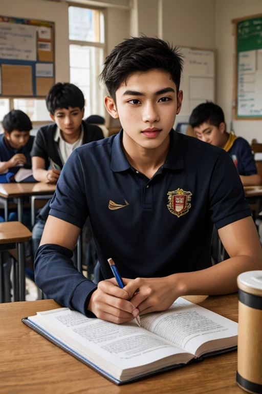 excellence of a student male