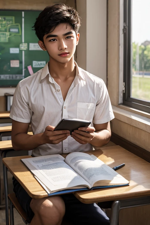 excellence of a student male