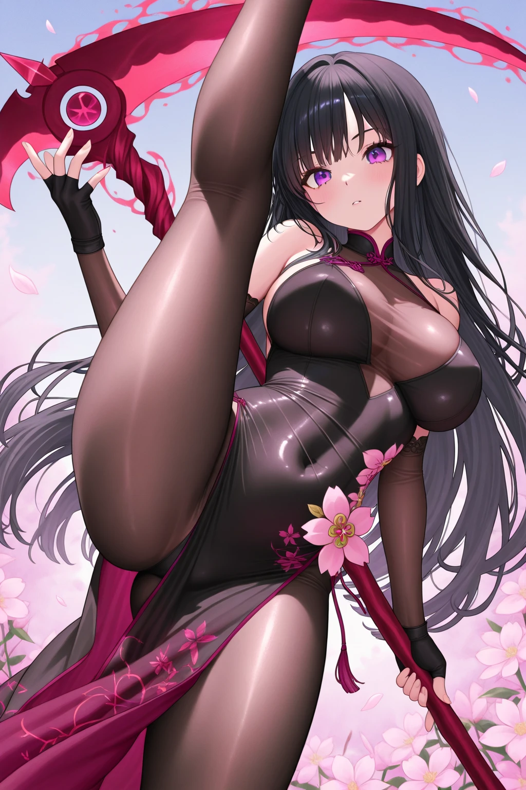 (Illustrations of detailed,Very detailed and meticulous drawing,Delicate lines，Slow and fast,Realistic texture expression),[Colored braid main line],[Briefing Room Background],([Endless] Japanese cartoons (Japanese girl 17 years old)muscular [[karate]],(black leather jacket) ([A tiger] Translucent rubber lining) [Tiger Stripes],[],,(Exquisite and beautiful decoration [Dense details]),(Delicate and beautiful skin expression [transparency]),[Perfect eye details (Every detail of the iris is beautifully painted)[Gemstone eyes]],[Long and beautiful eyelashes],[Carefully drawn hair [Learn more about beautiful, shiny hair]],(Perfect hand details [Beautiful fingers without flaws [Beautiful nails]]),(Perfect anatomical structure (Perfect proportion)) [[Full body portrait]],[Ideal color coordination(Accurately simulate the interaction of light and matter)],(high quality,[Precision details] high resolution,(detailed,high detail)),.Suspender stockings,Very sexy, Upskirt, Random lower back angle
