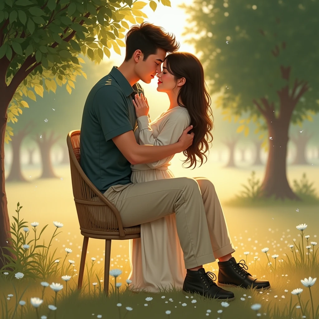 transform the image based on the following pronpt:absurdres, highres, ultra detailed, (1girl:1.3),
BREAK
, Illustrates a hyper-realistic scene, with an extreme level of detail, precise lighting and a realistic appearance.
BREAK
, Illustrates a resident of a fairy kingdom, with delicate wings, magical powers and a sense of enchantment and whimsy.
BREAK
, Illustrate a scene using infrared photography techniques, with surreal colors, bright foliage, and an otherworldly atmosphere.
BREAK
, Capture a forest path, with towering trees, dim sunlight and a sense of tranquility and natural beauty.
BREAK
Create a scene of a guy enjoying time with their pet, capturing the joy, affection, and companionship they share.
BREAK
, Project an image inspired by the anti-art spirit of Dadaism, with seemingly random elements, a rejection of traditional aesthetics, and a sense of playful absurdity.