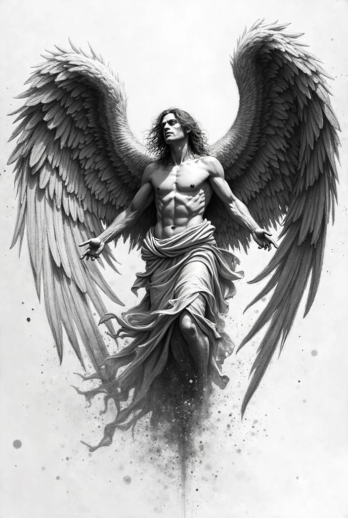 Create a drawing of Lucifer