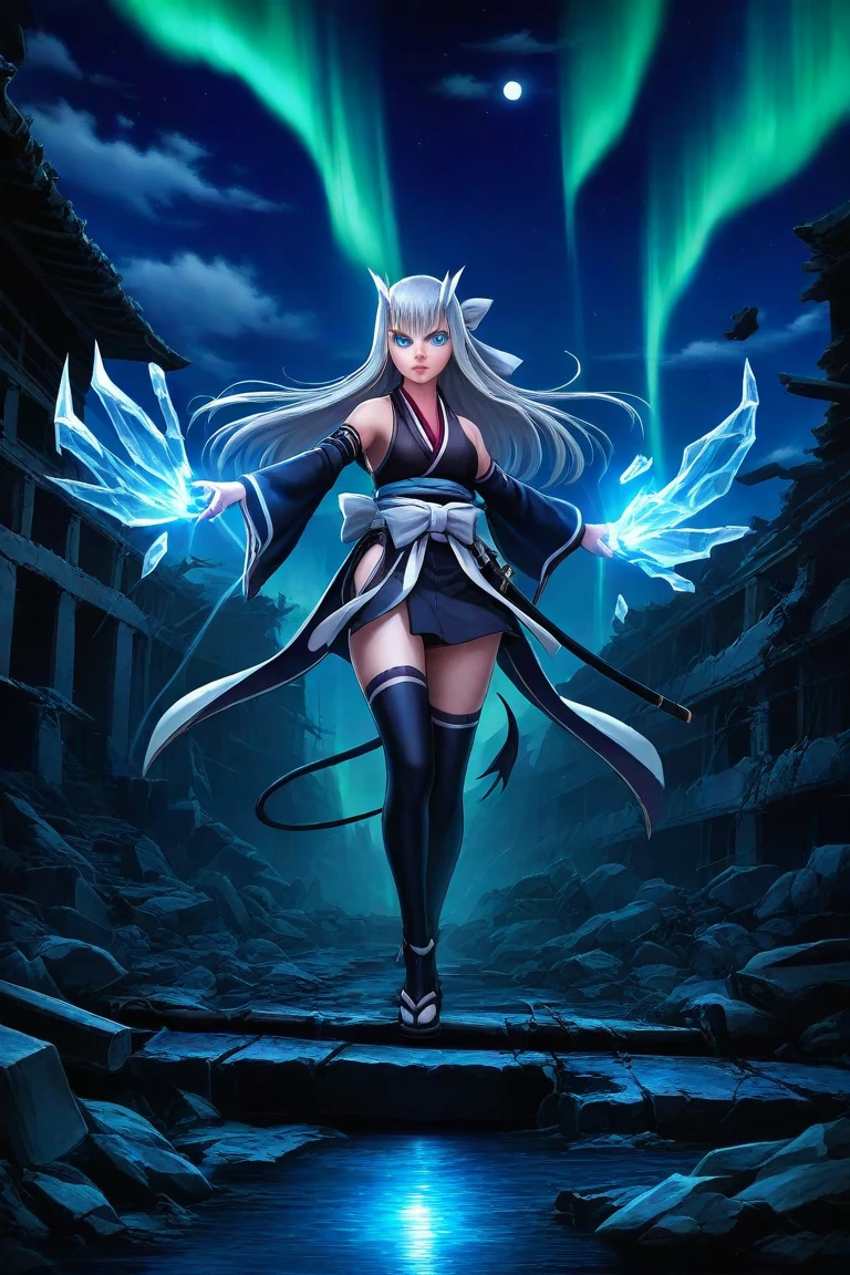 (best quality,4k,8k,highres,masterpiece:1.2),ultra-detailed,(realistic,photorealistic,photo-realistic:1.37),Sailor Moon,powerful magical girls,beautiful detailed eyes and face,colorful costumes,fighting evil,vibrant backgrounds,happy and determined expressions,majestic poses,moonlit nights,sparkling tiaras and brooches,breathtaking transformations,cosmic energy,moon kingdom,mystical artifacts,superhuman strength,friendship and love,celestial battles,fierce enemies,cosmic powers,anime,Japanese creation,dynamic action sequences,romantic storylines,epic battles between good and evil,powerful light beams
