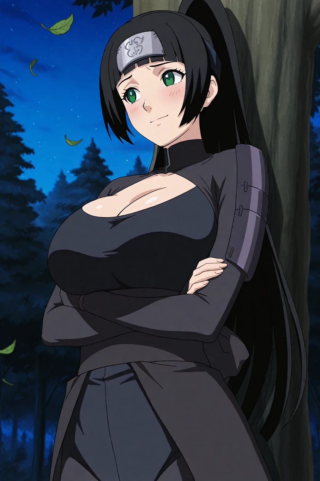 Transforms Kirito Kirigaya into a taller, female Insect Elite Pokémon character with big breasts and ass