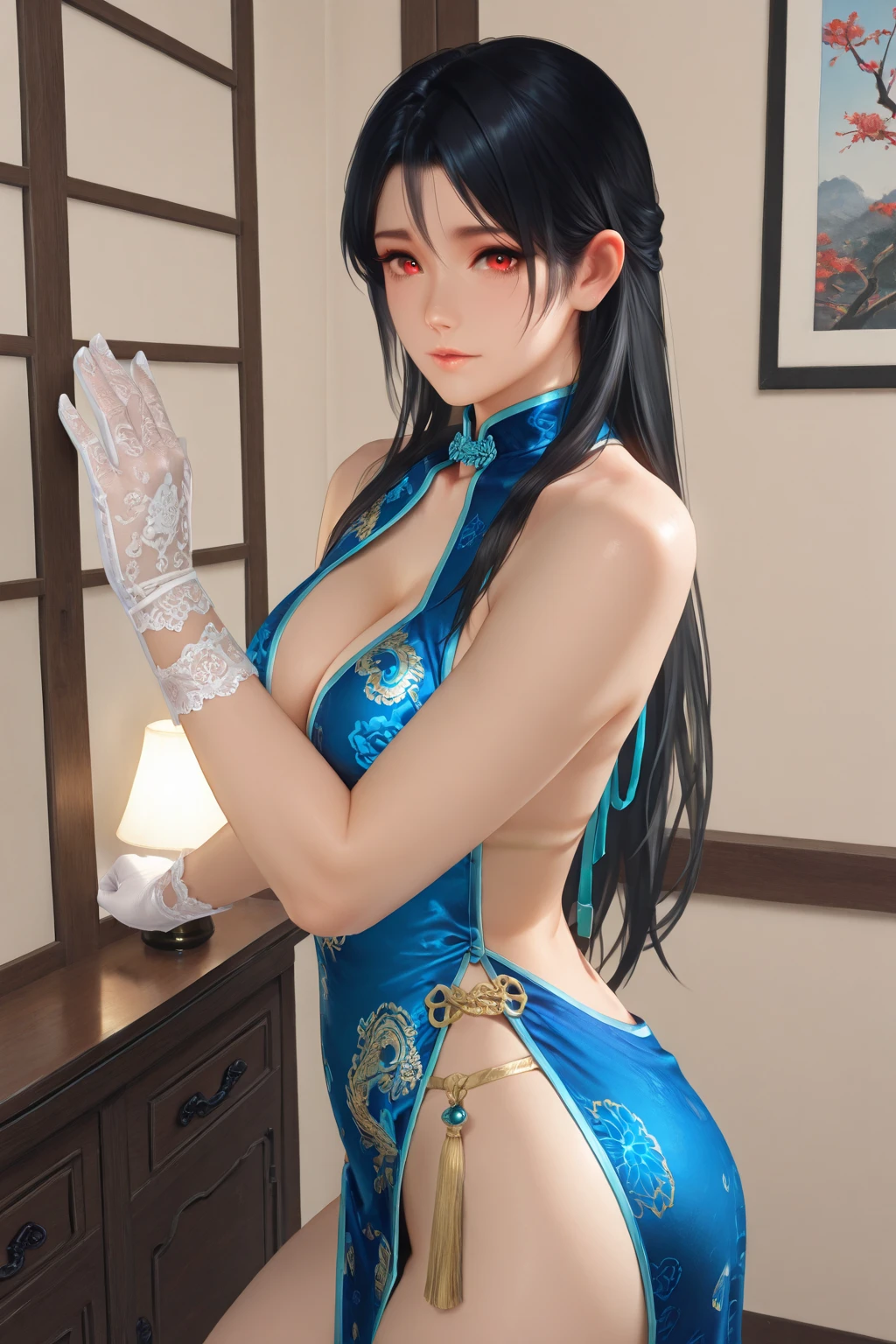 ((masterpiece, best quality)), Delicate face, Love with all my heart, Rich in details, Multiple poses and expressions, Very detailed, depth, Many parts，beautiful girl，Light，发Light，Red and Gold，Phoenix decoration，gauze，Lace，Lace连裤袜，High heels a 20-year-old woman、Blackberry hair、Long twin tails、A big smile、cleavage、Thighs at a glance、fishnet tights、＜Quality improvement tips＞ ＜Character appearance、背景和Other tips＞ rest (Pink Theme:1.4), (Bright colors:1.3), (Pink sweater:1.4), (Long sleeve:1.3), ((Off-shoulder, Umbilical cord, Stomach):1.3), rest (Black theme:1.3), ((Black wide pants, Black loose pants):1.3), (Black necklace:1.2), (earrings:1.2), (lace up boots:1.1), ＜Expressiveness、illuminate、Other tips＞(High-top gradient:1.3)、Dark theme、Soft Tones、Subdued color、High contrast、(Nature skin textures、Surrealism、柔Light、sharp) (On the table, Highest quality, best quality, Official Art, beautiful and aesthetic: 1.2), (1 Girl: 1.3), Very detailed, (Fractal Art: 1.1), (color: 1.1) (Flowers: 1.3), (By Yuko Higuchi:1.4), Yuko Higuchi,(Published by Yow:1.2),(linear art),Line Drawing,pen drawing,Zentangle,(tattoo designs:1.2),(complex lines),(On the table),(best quality:1.1), (Extremely detailed),Best Illustration,Fine details,Hand drawn high quality,High contrast,(Clear lines:1.3),Clear lines,(portrait),(Very close-up:1.1),1 girl,Solitary,The girl was wrapped in snow,(Intricate details:1.3),(Detailed background:1.2),(Color Background:1.1),sketch,Intricate details,high resolution，A moon，Top quality、8K、High resolution、masterpiece、(porch:0.6)、A black-haired one、Zhongfa、(smile evilly:1.3)、(look at the audience:1.3)、(Bokeh)、18 years old、8K, On the table, (Photo realismistic:1.5), 背影艺术portrait ((Gangster Girls) Wearing a Kimono), Back tattoo, Tattoos that expose the back, (Dragon Tattoo), Bare shoulders, Big breasts, Beautiful skin, slim figure, Cute face, Beautiful appearance, look at the audience, Red bun，With bangs, it&#39;s foggy, 日Light, Skyscraper, cloud, Cozy and cool atmosphere, Dynamic Lighting, Nature, artistic，18-year-old girl&#39;s skin, Gangster, Japanese mafia, tokyo background, Practical, Photo realism, On the table, best quality, Sexy girl with tattoos, Dissonance