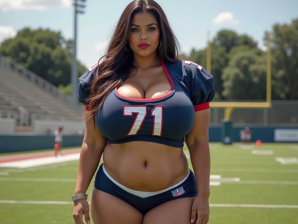black 50 years old chubby lady high jumping in high jump event in the middle of the stadium, at the athletic olympics, big , cum in face, futanari , underboobs big sloppy slutty tits, stadium, happy trip, sborra everywhere, high jump olympic event