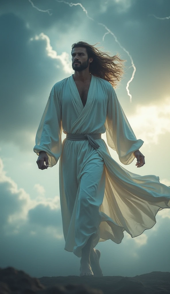 Jesus Christ runs through the eons and exceeds the speed of light