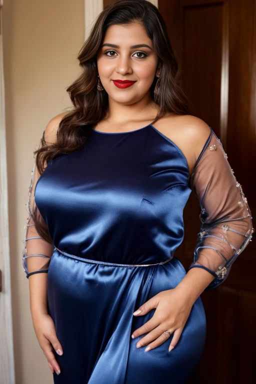 Noughty Queen Vidya Balan: Sultry Plus size exhibitionist amorous lady with huge breasts: Cosplay Costume and Outfit: A cosplay costume is meticulously crafted attire designed to replicate the appearance of a fictional character from anime, manga, video games, movies, or other pop culture sources. These outfits are often worn by fans at conventions, events, or for photoshoots. The level of detail can vary widely, from simple store-bought costumes to intricate handmade creations. Cosplayers pay attention to fabric choice, accessories, wigs, and makeup to accurately portray their chosen character. Whether it’s a superhero, fantasy warrior, or sci-fi icon, the magic of cosplay lies in bringing beloved characters to life through clothing and creativity. 🎭✨