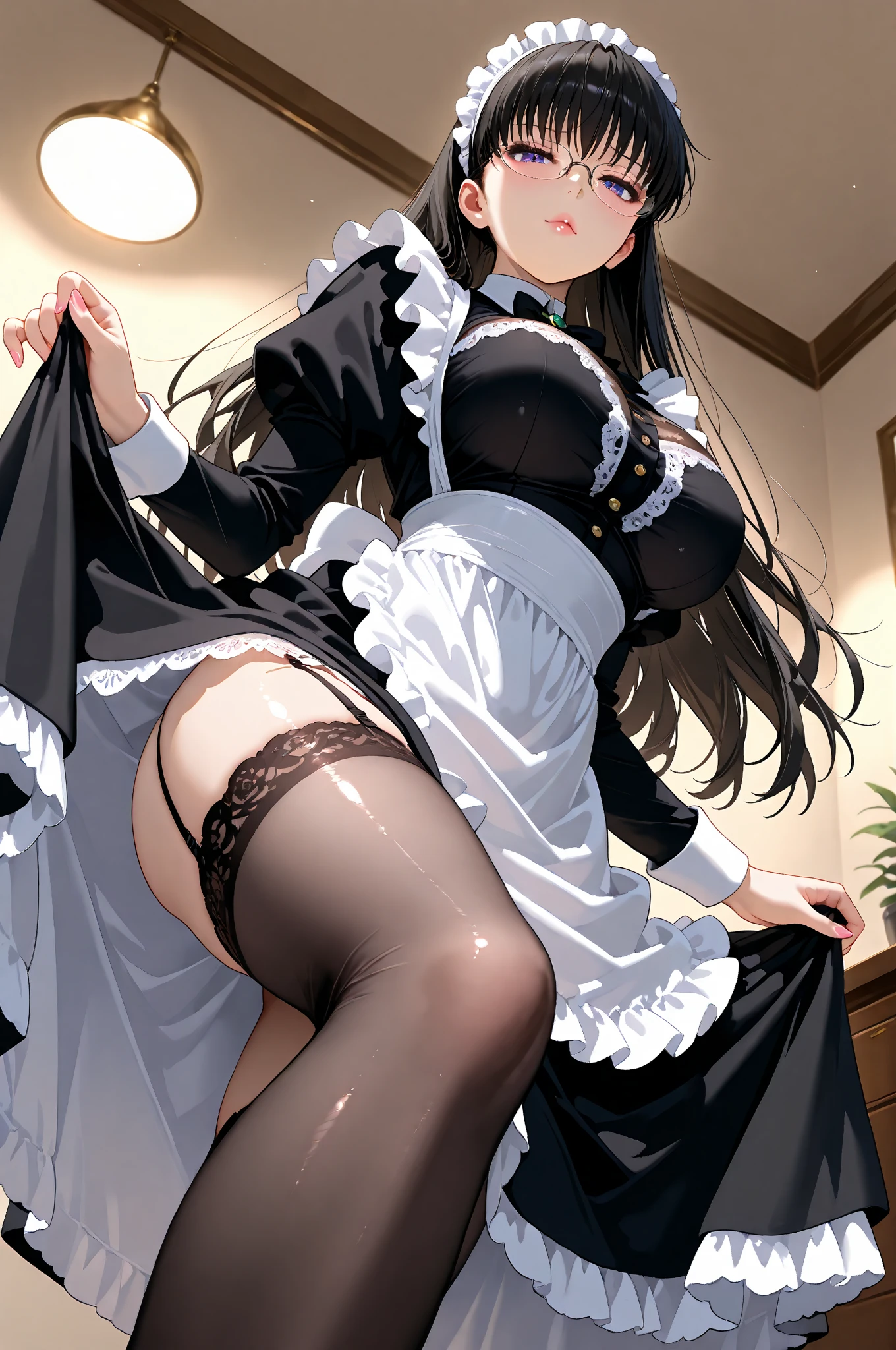 masterpiece, highest quality, Disorganized, Perfect Anatomy, Kaede Joanne Nouvel, Long Hair, smiling , (((nsfw))) , (((busty))),1girl, sensual body, x, gangbang, 3boys, in hotel, bed, Her cheeks flushed, vaginal secretions , garter belt ,black tights, open vagina , on a train, open vagina , open leg , street