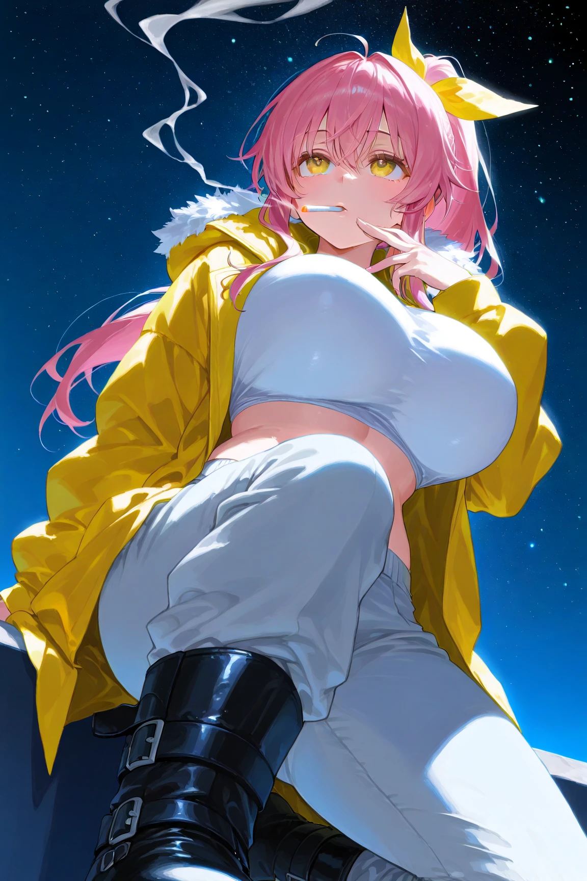 Nude, big boob, pussy pink