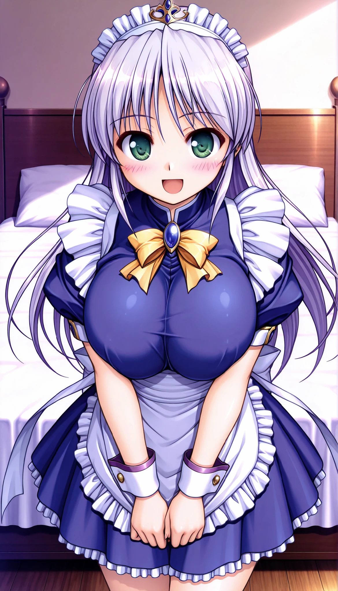One Woman、Cute Woman、Thighs、Best image quality、High resolution、masterpiece、super high quality、Spread your legs、Cute Bra、Cute Panties、I see pink panties、Small Ass、big 、Blushing、4K quality、Blushing、Proud face、Wearing black knee socks、bed、Spread your legs wide、Panty shot、Sweaty all over、Heavy breathing、My chest is bouncing up and down、heart、A mean look、Low Angle、Zoom in on the crotch