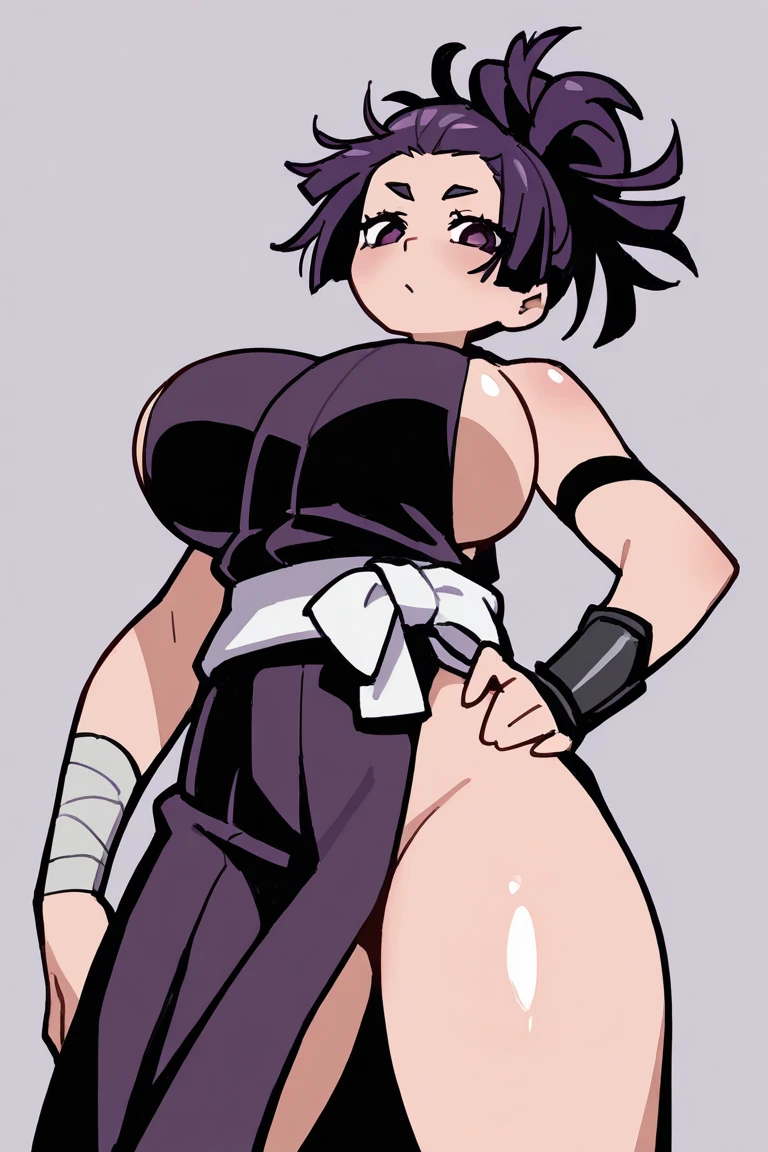 Masterpiece,Solo,1girl,Rin Nohara,(Naruto),Big Breasts,Pussy,Perfect Body,Sexy Body Hot,High Quality,High Resolution,Photograph 16K,Short Hair,Beautiful,Beautiful Woman,Naked,All Background