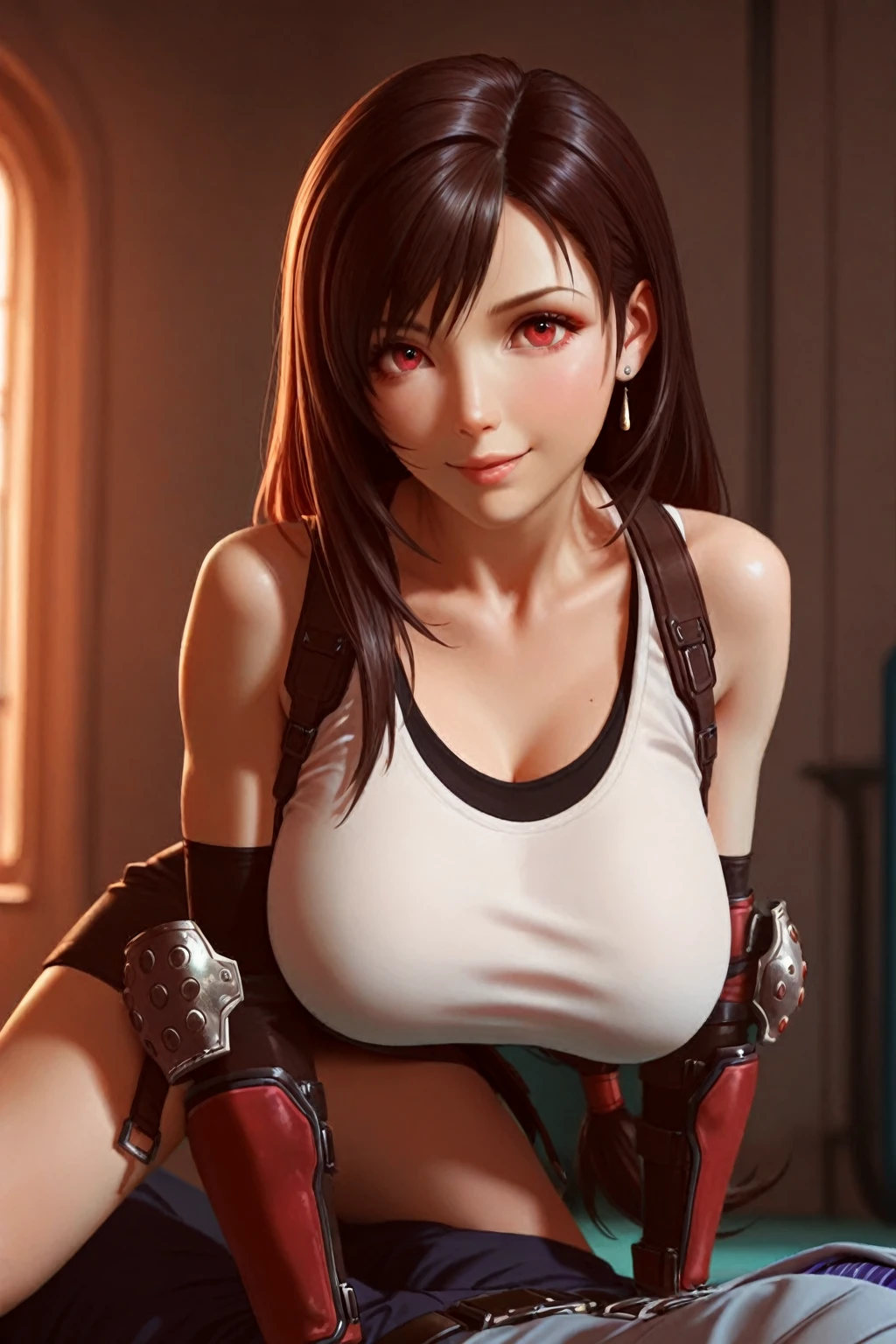 masterpiece,Game Art,Best picture quality,最high resolution,8K,((Above the waist:1.5)),(A bust photo),(portrait),(Head close-up),(Rule of Thirds),Unreal Engine 5 rendering works,(Digital Photography),(real picture:1.2),
20 year old girl,Short hair details,Long bangs,A face rich in detail,(The red eye makeup is carefully applied),(White，Red eyes with short hair,(Large target, Full breasts),Elegance and nobility,Brave and charming,
Reality, high resolution, 1 female, Solitary, Hip lift,Lolita clothing， beautiful eyes, White的頭髮, eye socket, Collared shirt,Black tie,Black skirt, pencil skirt, Fur coat