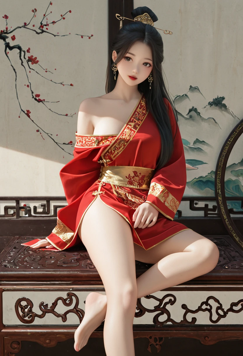 best quality, ultra high res, (photorealistic:1.4), Chinese idol,  coat,ulzzang-6500