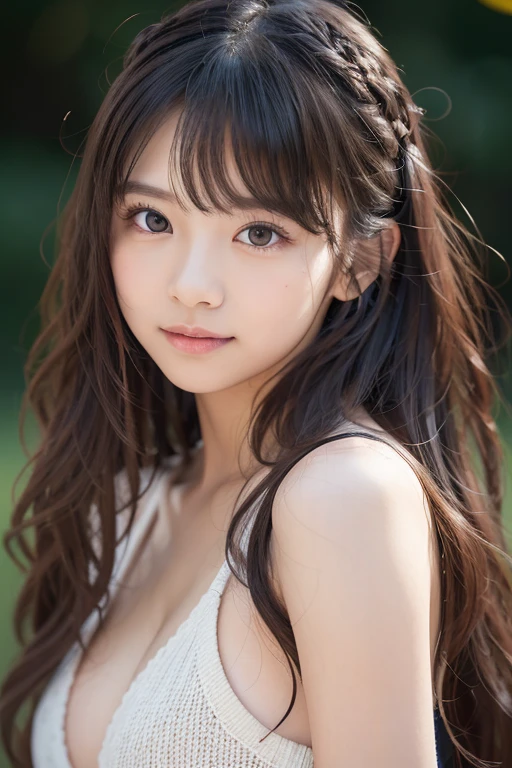 Best picture quality (8K, high resolution, Masterpiece: 1.2), super detailed, 215 Short Hair,Three braids long hair, 16-year-old woman,
situation: Silently gazing at the sparklers alone。
detailed:
angle: Close-up of a girl's profile gazing at a sparkler she is holding。
atmosphere: The sparks of the sparkler slowly fall,、Capture the girl's calm expression。
background: A dimly lit garden、The dim light of a lantern。
, random cute pose ,big eyes ,Puffy eyes , Heart Pupil, blush , huge shy smile , salute