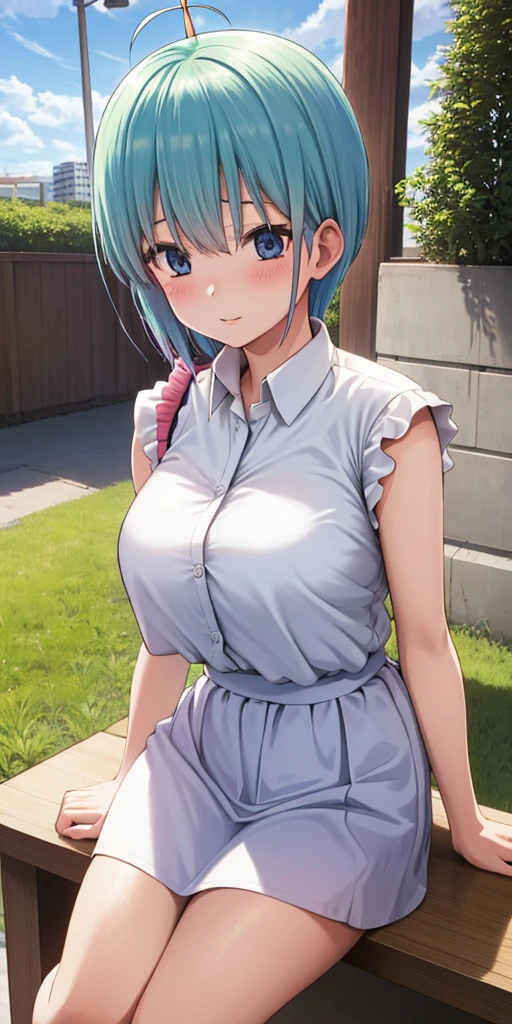 mastute piece,Best Quality,insanely detailed,8k cg,nsfw,
(shoot upper body:1.3),
(1girls:1.3),standing,looking at viewr,body in front,((both arms behind back:1.4)),(flower shop clerk:1.4),(bare breasts:1.4),break,
blush,shy,(ecstasy face),(trembling:1.2),break,(blue hair:1.4),
break,
perfect breasts,perfect teats,(open mouth:0.9),(large breasts:1.2),
(flower shop:1.1),