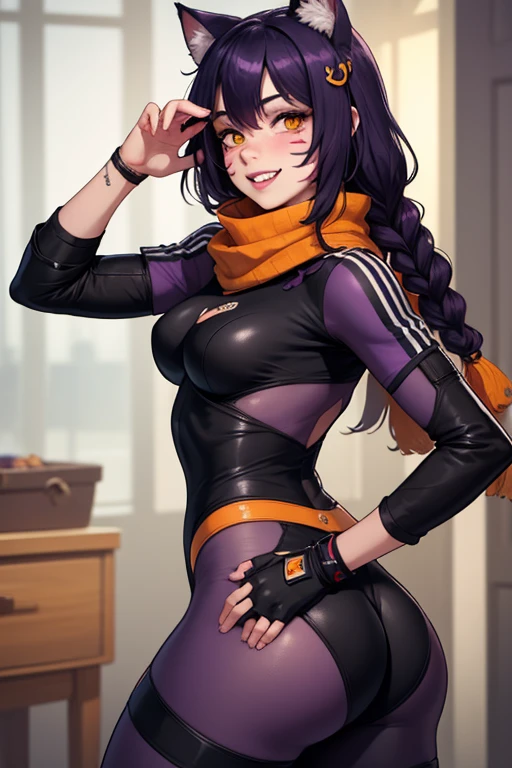 1girl solo black hair yellow eyes very long hair pale skin muscular muscular muscular muscular toned body huge muscles thick thighs girl tight clothes angry blushing messy hair tight shirt long sleeves thick thick thick thick (gradient hair gradient hair gradient hair gradient hair gradient hair gradient hair) (gradient hair gradient hair gradient hair gradient hair gradient hair gradient hair)