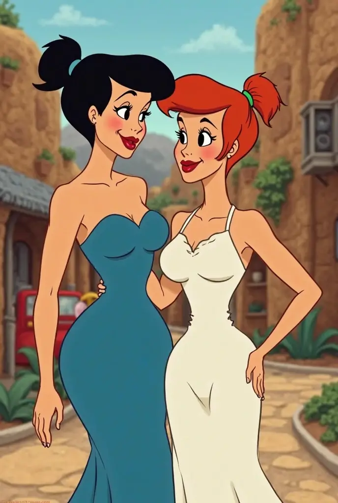[Core Concept] An intimate, sensual scene featuring Aunt Cass from Big Hero 6 and Helen Parr (also known as Elastigirl) from The Incredibles, both wearing revealing sheer lingerie.

[Character Description] Aunt Cass and Helen Parr are depicted in a state of undress, their curvaceous figures accentuated by the sheer, delicate fabric of their lingerie. Their faces express a coy, flirtatious demeanor as they gently caress and fondle each other's breasts and buttocks.

[Environment/Background] The scene takes place in a private, dimly lit setting, with the focus solely on the two women and their intimate encounter.

[Style and Atmosphere] The overall atmosphere is one of sensuality and eroticism, with a sultry, dreamlike quality to the imagery.

[Composition] The composition places the viewer in a voyeuristic position, as if witnessing a private moment between the two women.

[Details and Embellishments] The sheer, revealing nature of the lingerie highlights the women's curves and creates a sense of vulnerability and desire, while their flirtatious expressions and touches evoke a playful, seductive mood.

[Technical Specifications] The image is rendered with a high level of detail and realism, capturing the tactile quality of the fabrics and the sensual interplay between the two characters.