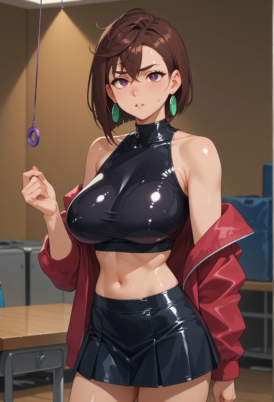 Garota anime musculosa