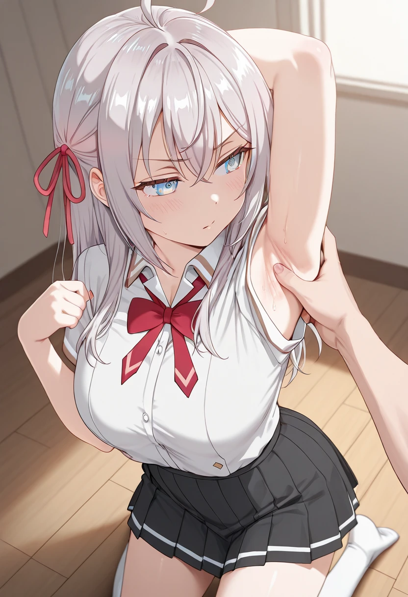 NSFW,One girl,nao tomori,Love Hotel at Night,(Perfect hands),(Perfect Anatomy),(masterpiece),(highest quality),Embarrassed,blush,Lift your butt,Leg spread,(Absent-minded face:1.8),1 middle-aged male,(Having sex:1.5),Roll your eyes、squint,Open your mouth、Stick your tongue out,(Sweat:1.5),convenience store