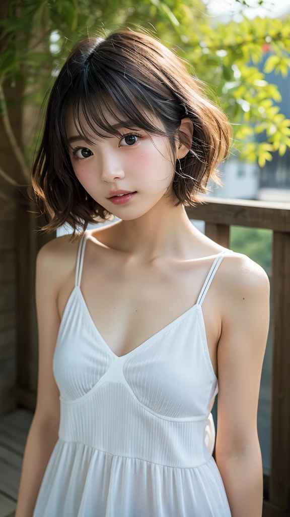 8K, (hyper realisitic:1.35), (Realistic:1.4), 1 beautiful Korean girl,A smile、独奏で.Thin makeup、masterpiece, Top image quality, hight resolution, 独奏, no-pantie、no-bra, Latina, puberty, Jumping Window, frombelow, Open both thighs、The thighs are exaggerated, obscenity, a bed, Hairy genitals, hard breathing, expressions, Open legs、独奏で:1.5), (japanaese girl:1.5), close-up, masutepiece, Best Quality, FULL ANATOMY, Raw photo, Photorealism, Face, Incredibly ridiculous, Beautiful Girl, Cute, Short hair, depth of fields, hight resolutionであり, Ultra Detail, Fine detail, Very detailed, extremely detailed eye and face, Sharp pupils, Realistic pupils, Sharp Focus, Cinematic lighting, Flat breasts, Small breasts, Small, (Small bust:1.2), Small bust, (slim, Small, Flat, Small), slender, Delicate and sexy collarbone, slender, masutepiece, Soft light, 白いa bedの上,Naked without a single thread! Hairy genitals、Rooms with natural light、a bedの上に横になっている、Open your crotch、Hairy genitals(Pubic hair around the labia majora)、I can see your 、cute shy expression、Makeup that makes you look almost without makeup、The skin color of the body and the skin color of the face are the same color、Unadorned natural color'dong'dong'dong'dong'dong'dong'dong'Don't make your face too white、Supernatural skin、I have a small mole on my chest、Natural light coming in through the window、Small devil'charm of