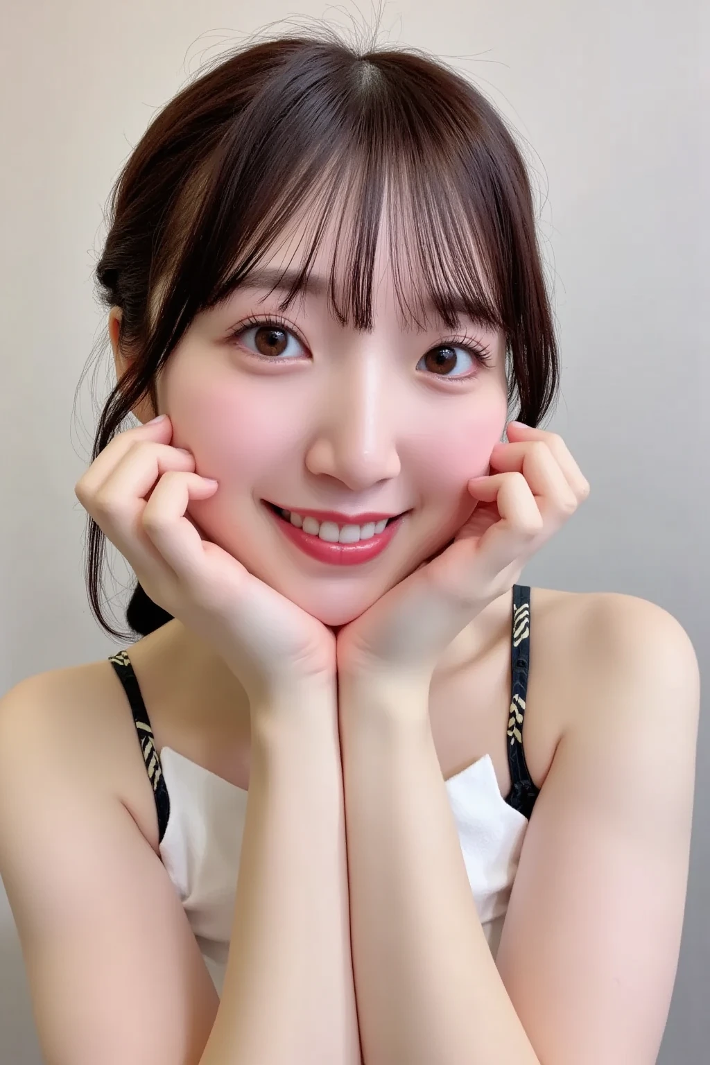 High resolution, masterpiece, accurate, Anatomically correct, Winner of numerous awards, Highest quality, Damaged, High-resolution model, High detail, Ultra high definition, Textured skin, Very detailed, retina, 

one person, solo, Long Hair, ((smile, Open your mouth, , Show your , Dripping saliva:1.3)), Background blur, IS (( pov)),

bed invitation,  lifting covers

(Japanese Instant Glamour、Japanese underground idols、Japanese jiraitype girl)

((Room with dim lighting:1.8, Love Hotelのベッドの上、Love Hotel:1.7, Desaturated lighting:1.6,movie light effect, Super detailed, Movie shooting, movie), 
Lie、Sleep in bed、
Lying in bed、Euphoric face、 seduction