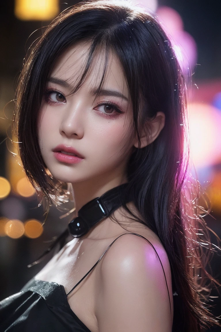 (Browsing Caution:1,4),Mix 4, (8K, RAWphotograph, Highest quality, Tabletop: 1.45), (Realistic, Realistic: 1.37),illumination, night, プロのillumination, photographn mapping, Radio City, Physically Based Rendering, Gradient Brunette, 高品質のphotograph, High resolution, 1080P, (Detailed facial depiction), (Detailed description of the hand), (Delicate CG), Extreme light and shadow, Rich details, (Detailed facial features), (Highest quality), Look in front of you, Highly detailed face, Highly detailed lips,  超High resolution, (Faithfulness: 1.4), photograph, 1 girl, [(sad)],  , Thin limbs, movie, Cool pose, I Cup, Highest qualityな完璧なボディ, photographのような, (1 girl: 1.3), Perfect balance, (Huge, Perfect breasts, Areola),(Realistic, Photorealistic:1.37),One Girl, Cowboy Shot,Professional Lighting, Photon Mapping, Radio City, RAWphotograph、(Photorealistic:1.4)、Octane Rendering、Complex 3D rendering with ultra-detail, Studio Soft Light, Rim Light, Vivid details, Super Detail, Realistic skin texture, Detailed aspect, Beautiful details in the eyes, Highly detailed CG Unity 16k wallpaper, compensate, (Detailed Background:1.2),Highest quality, 超A high resolution, Tabletop, One Girl, One girl,alone, Upper Body,View Viewer, ((Black Background:1.2)), Multicolored Hair, compensate , Lips parted, Black Lips, eyeliner, Gothic, Goth Girl,((Light on face:1.2)),((movie照明:1.2)),(Photorealism:1.4),((30 piercings in left ear)),((necklace)),((A woman who always smiles)),((nightのプールサイド:1.6)),((Lighting on face:1.1)),((Upper Body:1.2)),((Delicately depicting the face:1.2)),(Very short bob hair:1.5),((Multicolored Hairの色:1.4)),((((Completely naked)))),(((nsfw))),((Big Breasts:1.2))
