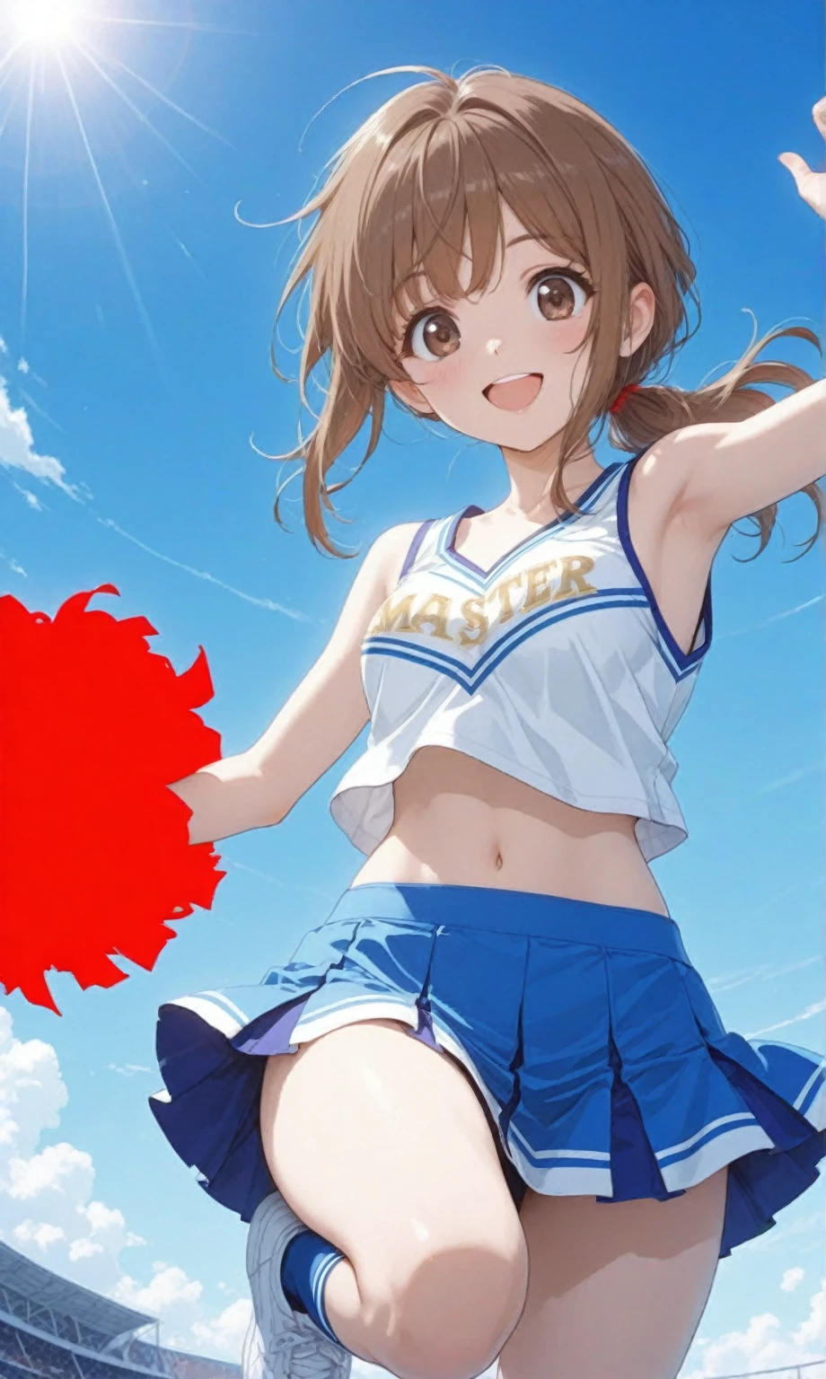 <lora:Shinka_Nibutani:0.8>, best quality, Shinka_Nibutani_\(cheerleader\),