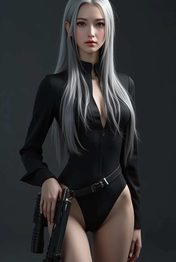 1girl,beautiful vintage color, instagram (photorealistic, high resolution:1.4), ((puffy eyes)), looking at viewer, , full body (8k, RAW photo, best quality, masterpiece:1.2), (realistic, photo-realistic:1.37),(sharp focus:1.2), professional lighting, photon mapping, radiosity, physically-based rendering, (pale skin:1.2),(small breasts:1.2), looking at viewer, (middle hair:1.5), portrait, purple eyes, (sliver hair:1.1),bangs, (simple background:1.4), solo, upper body, realistic,(masterpiece:1.4),(best quality:1.4),(shiny skin),fashi-girl,makeup,smile(skinny,closed mouth,shy :1.3) ,(standing,black Stewardess uniform,Necromancer:1.1),medium bust,sexy pose , 