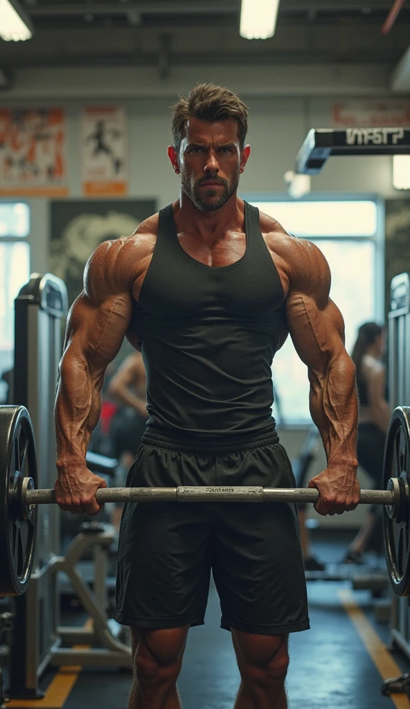 Strength: Visualize a powerful figure lifting a heavy weight, embodying inner power and resilience.