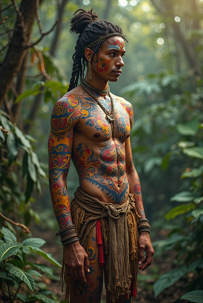Igorot hip hop costume male 