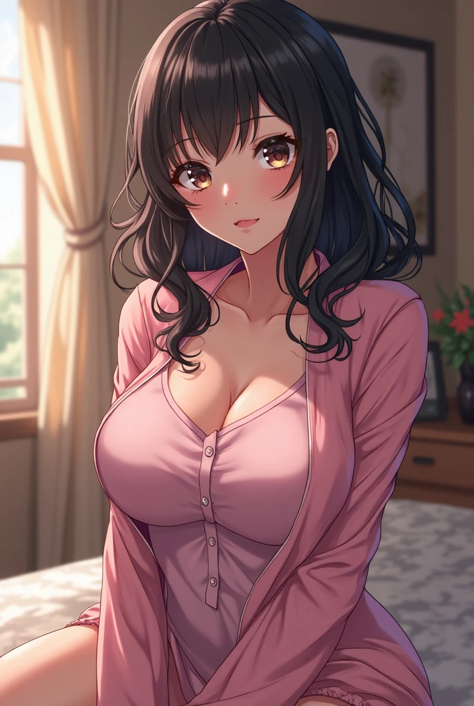 ((highest quality、Masterpiece、High resolution))、(((Zoom photo of upper body:1.95、Looking up、15 years old、Idol、Beautiful Skin、semen、Wet body、Wet Hair、Nurse uniform、Cute Smile:2.5、Cleavage、Large Breasts、hospital、Black Hair、Medium Hair)))