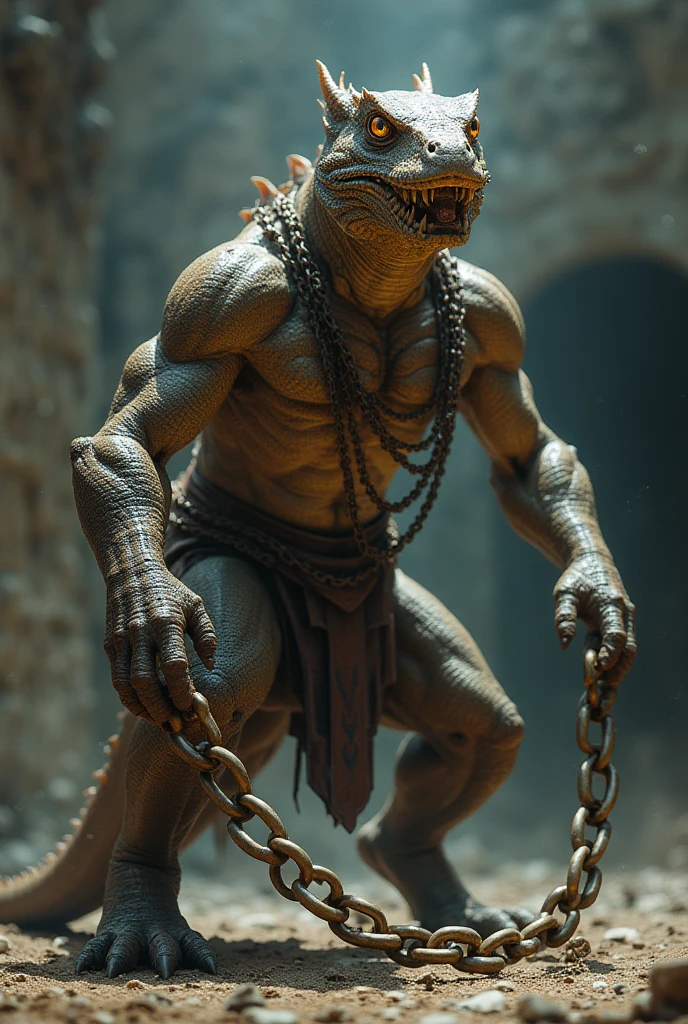 nj5furry, sweat drops, scalie, reptile, scar, anthro, crocodilian, male, solo, scales, hi res, crocodylid, clothing, facial scar, muscular, teeth, long penis, cum, erection, masturbation